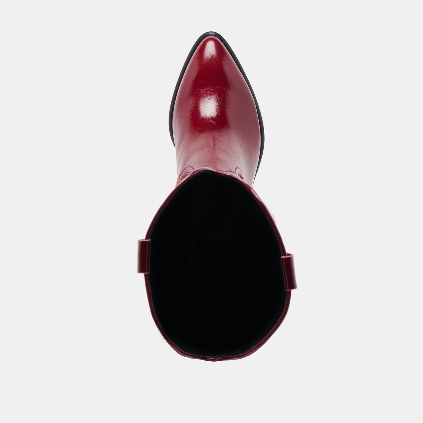 Dolce Vita Mirla Oxblood Leather Extra Wide Calf Boots