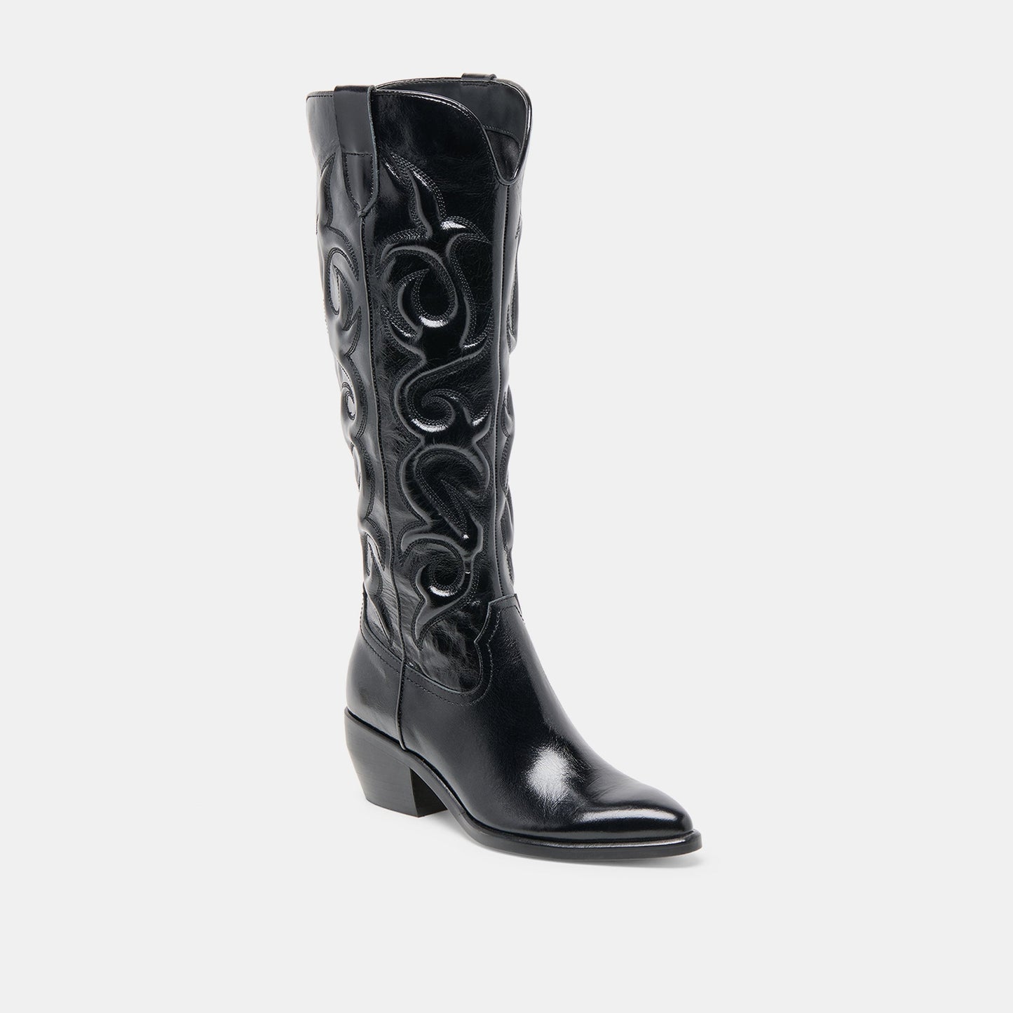 Dolce Vita Mirla Black Leather Boots