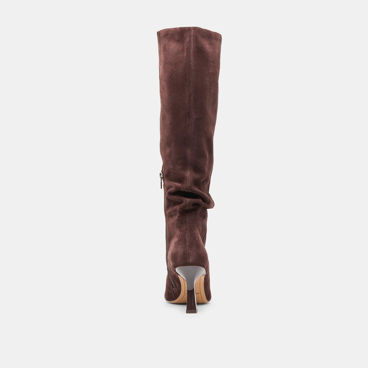 Dolce Vita Lousa Mahogany Suede Wide Calf Boots