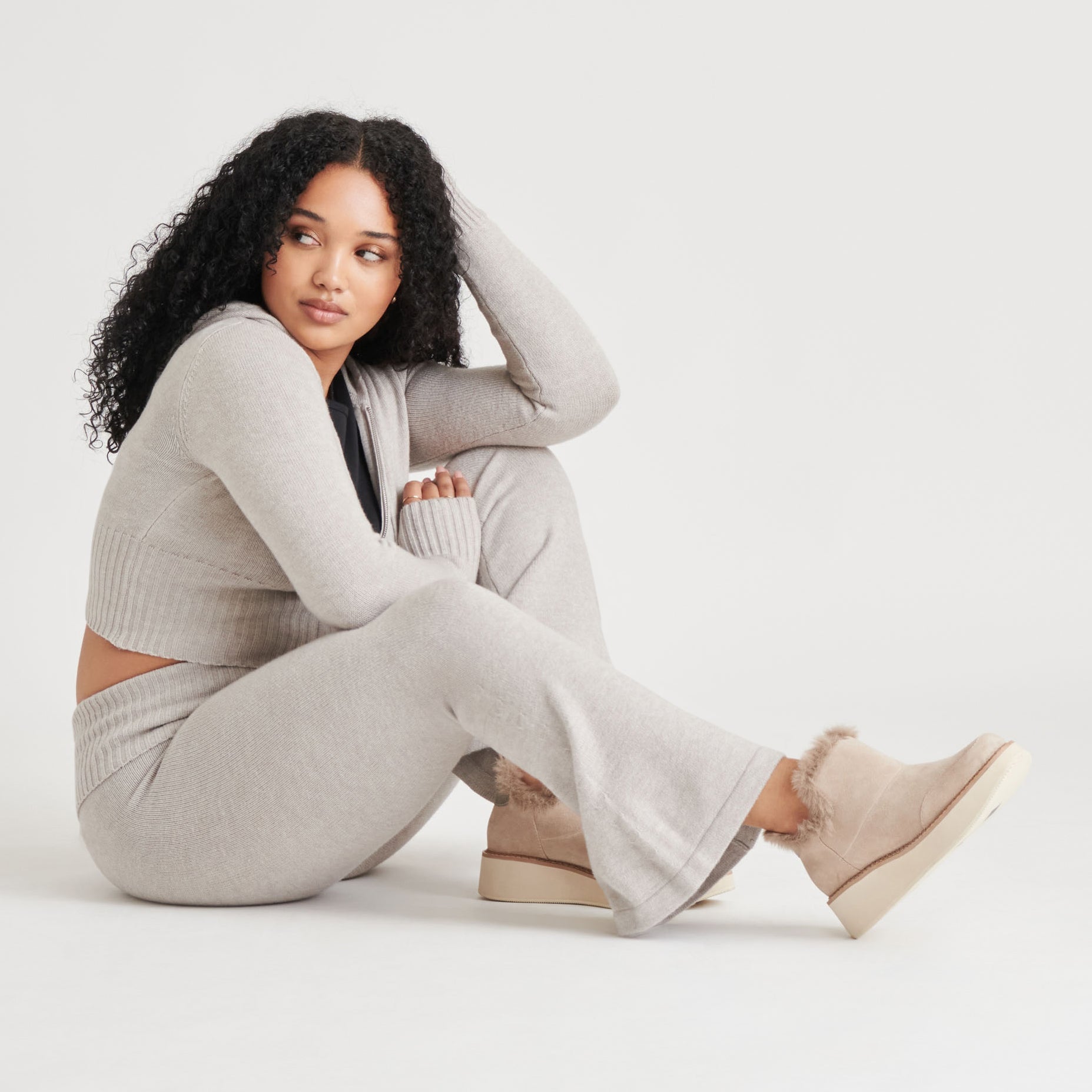 Dolce Vita ARDY PLUSH H2O BOOTIES TAUPE SUEDE
 – Dolce Vita