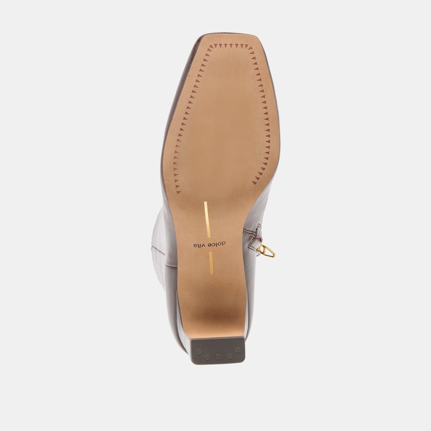 Dolce Vita Riggs Wide Calf Chocolate Leather Boots