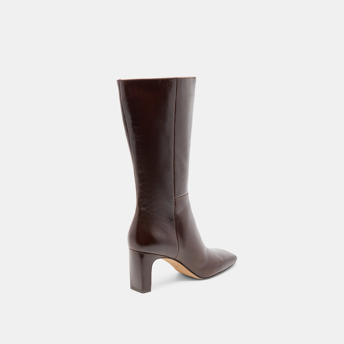 Dolce Vita Riggs Wide Calf Chocolate Leather Boots