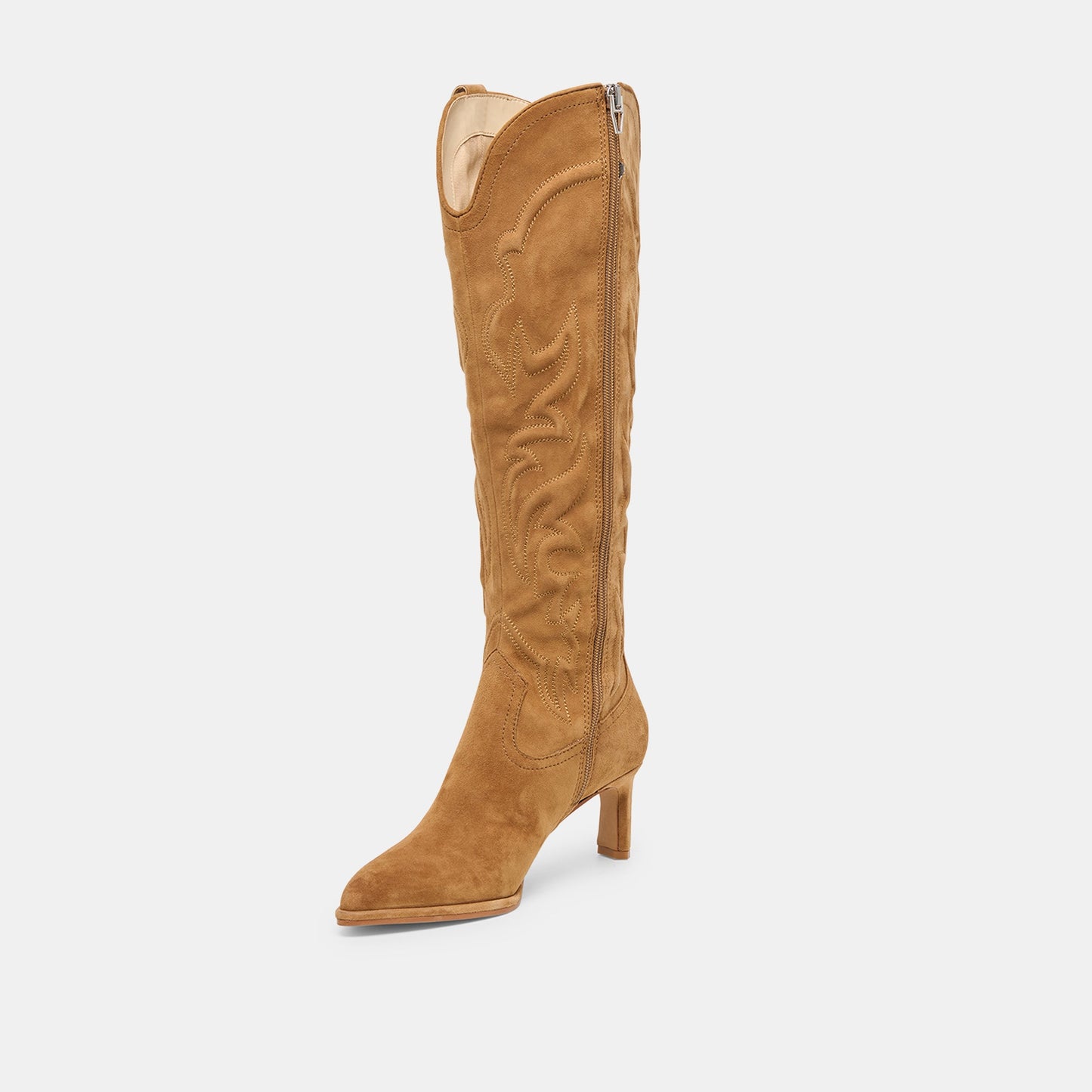 Dolce Vita Alisa Lt Brown Suede Boots