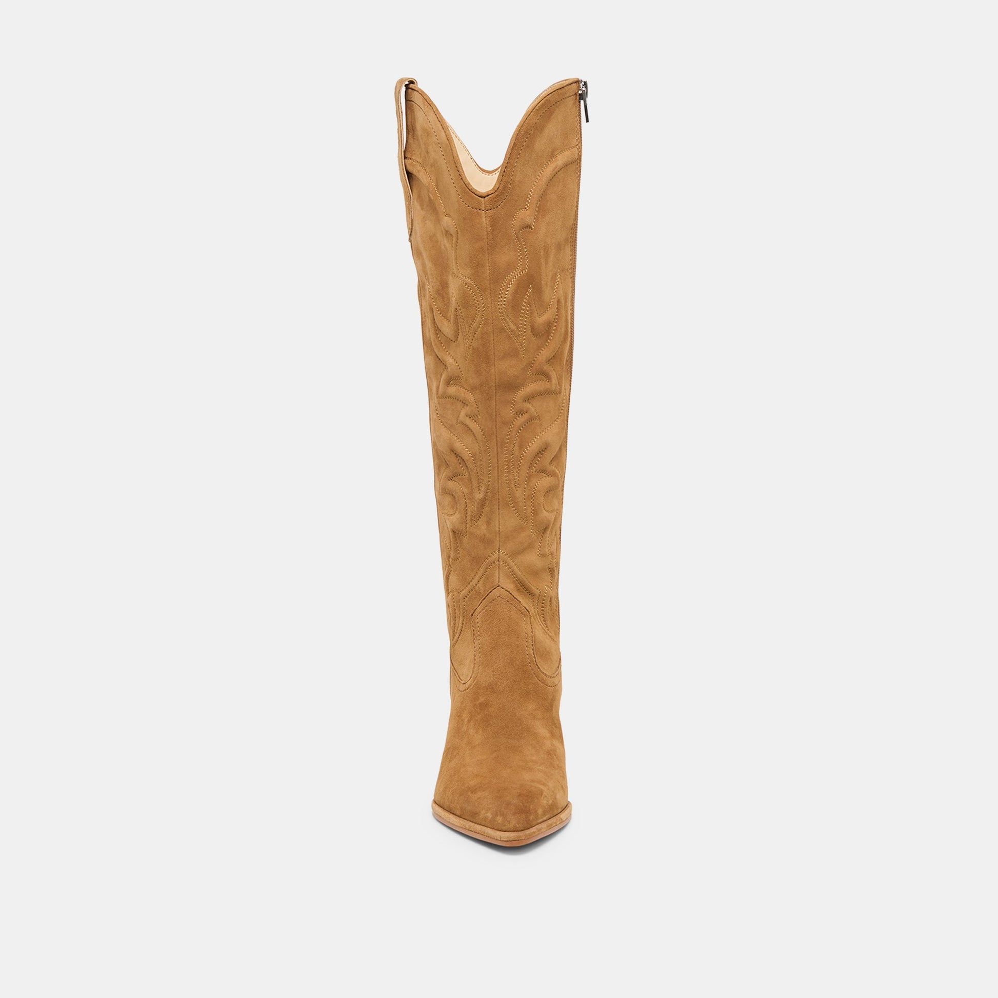 Dolce Vita Alisa Lt Brown Suede Boots