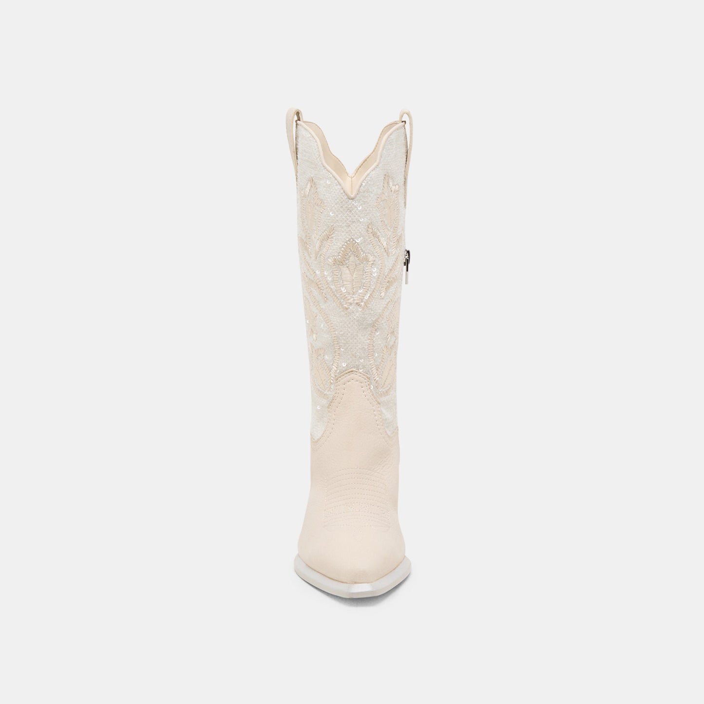Dolce Vita Vorah Pearl Creme Sequin Boots