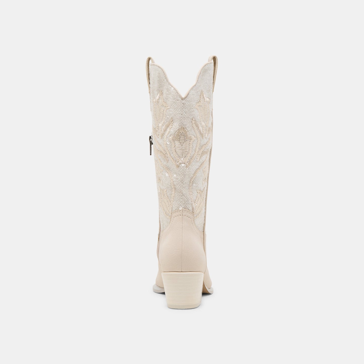 Dolce Vita Vorah Pearl Creme Sequin Boots