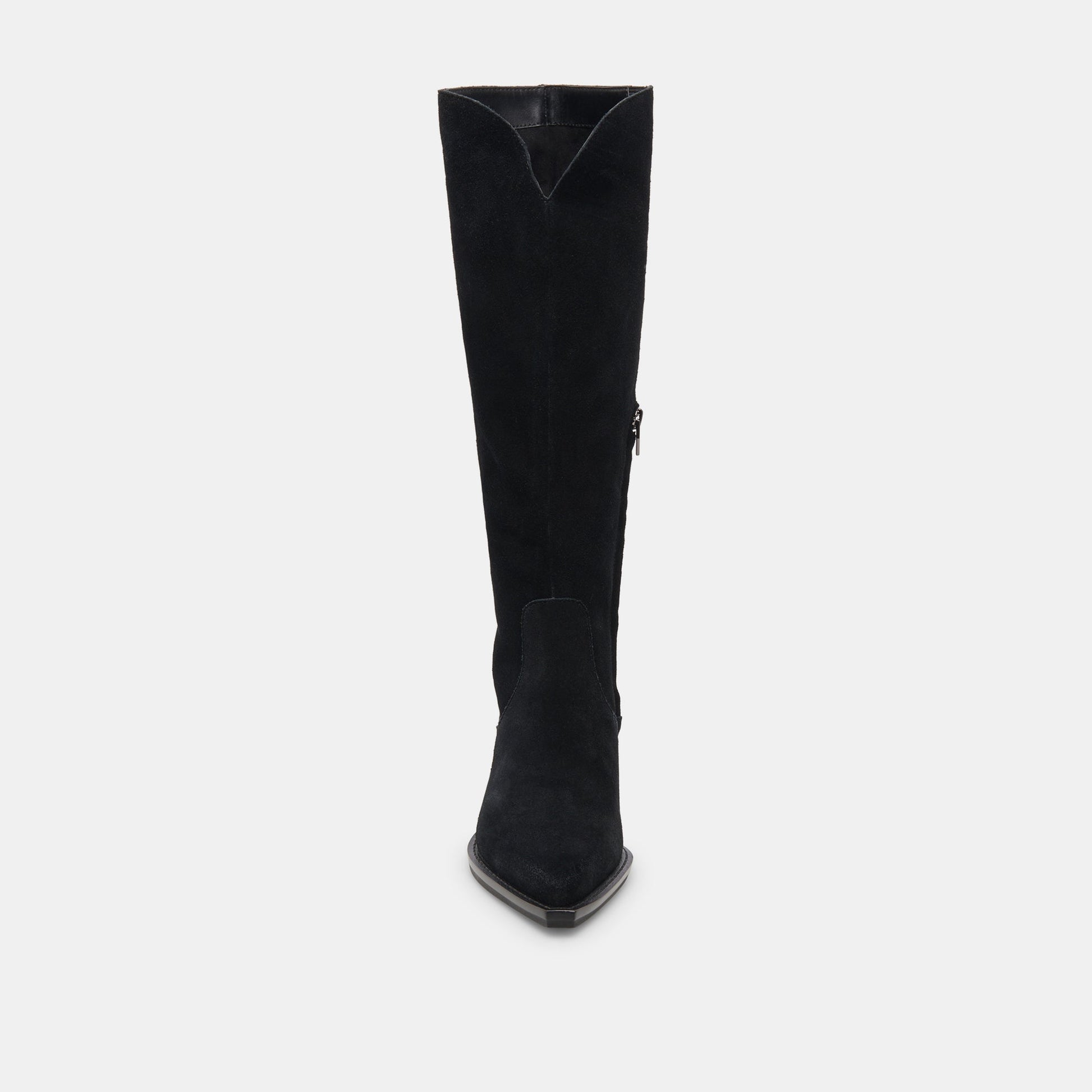 Dolce Vita Raj Boots in Onyx Suede | Women's Onyx Suede Knee-High Boots
 – Dolce Vita