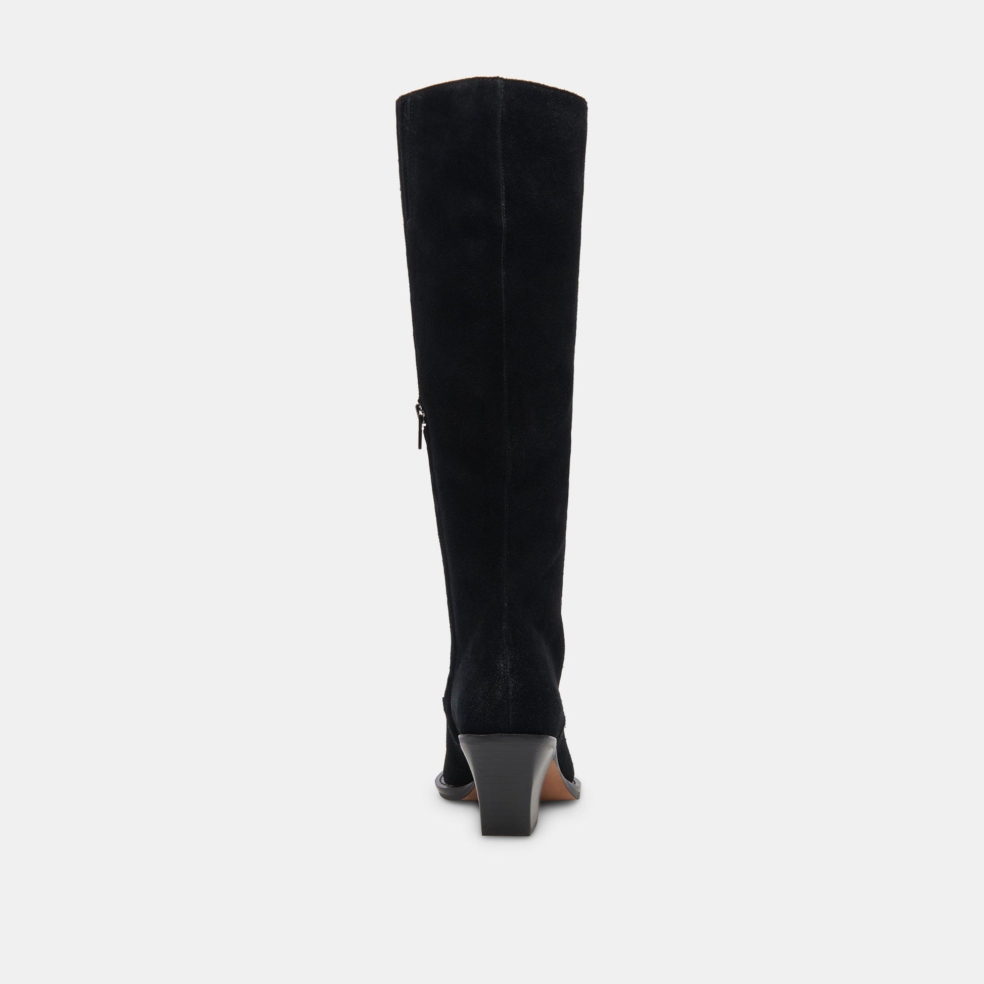 Dolce Vita Raj Boots in Onyx Suede | Women's Onyx Suede Knee-High Boots
 – Dolce Vita