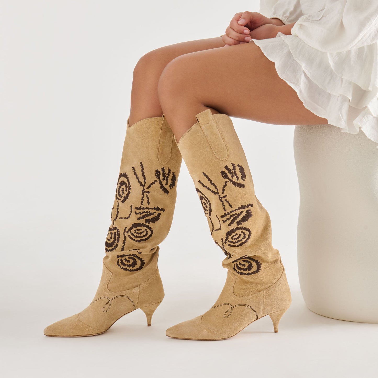 Dolce Vita Wilde Sand Suede Boots