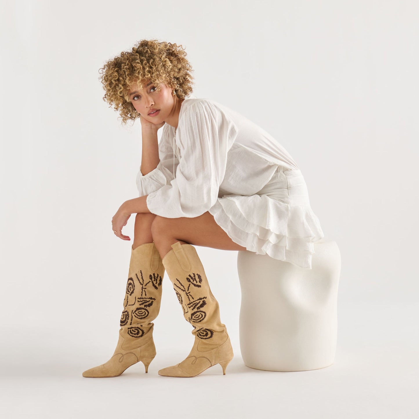 Dolce Vita Wilde Sand Suede Boots