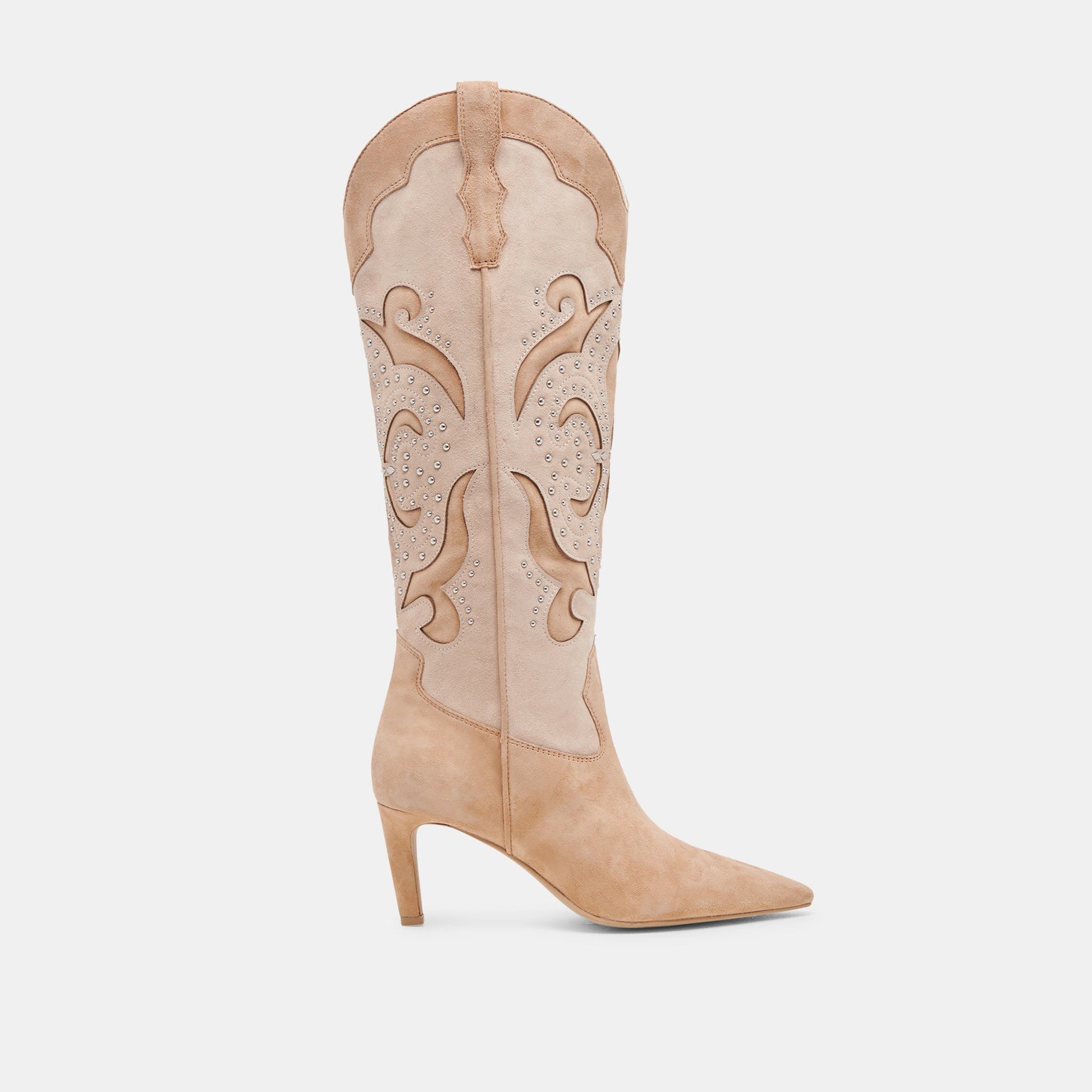 Dolce Vita FINLEY STUD BOOTS CAMEL SUEDE
 – Dolce Vita