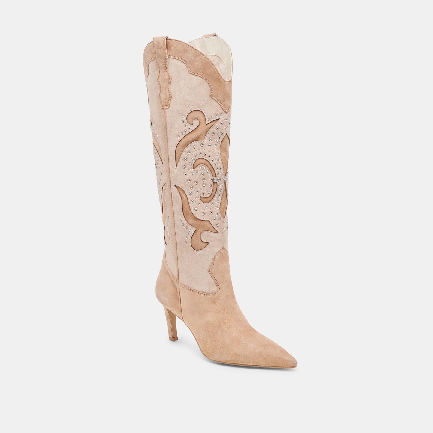 Dolce Vita FINLEY STUD BOOTS CAMEL SUEDE
 – Dolce Vita