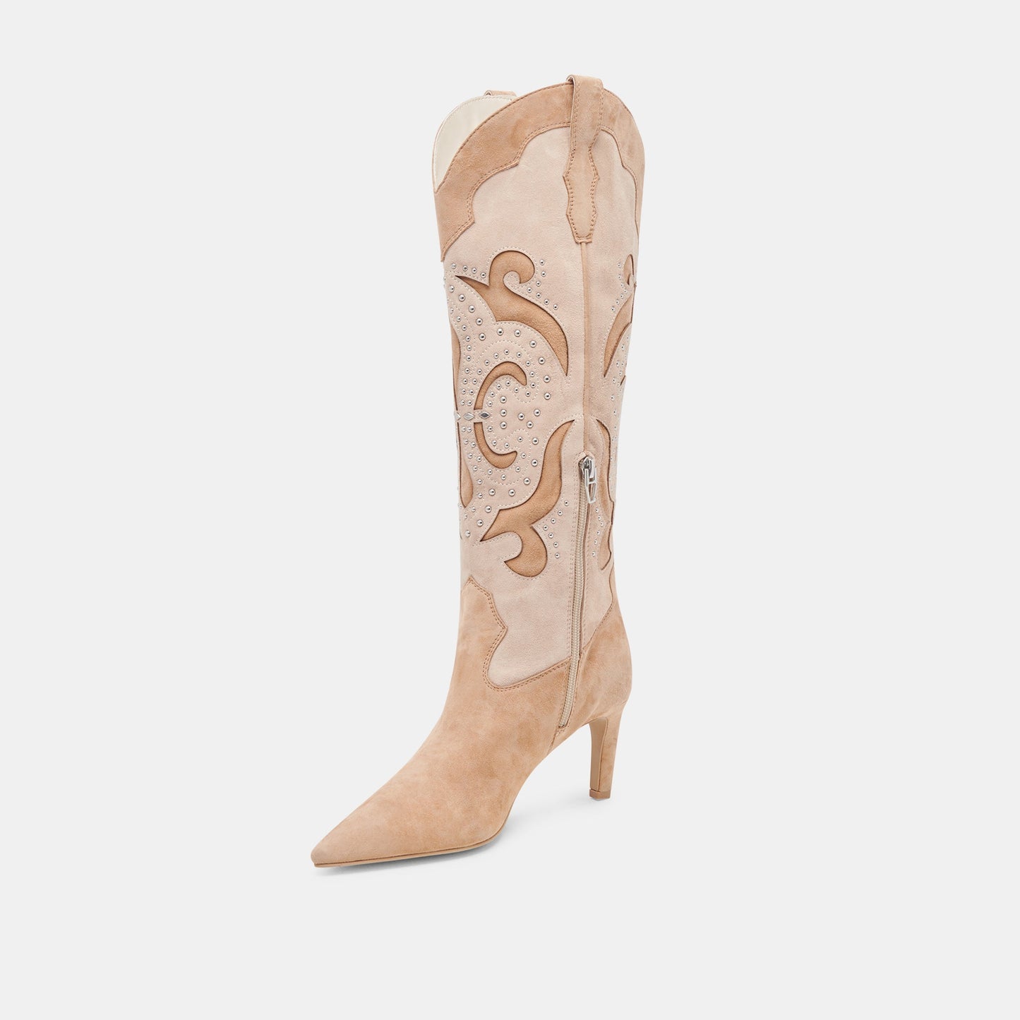 Dolce Vita FINLEY STUD BOOTS CAMEL SUEDE
 – Dolce Vita