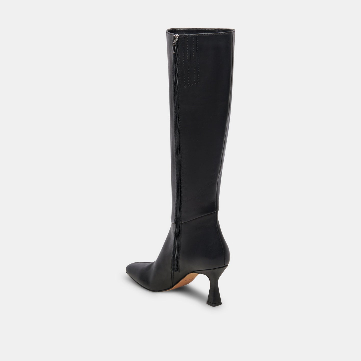 Dolce Vita Gyra Wide Calf Black Leather Boots | Black Knee-High Wide Calf Boots
 – Dolce Vita