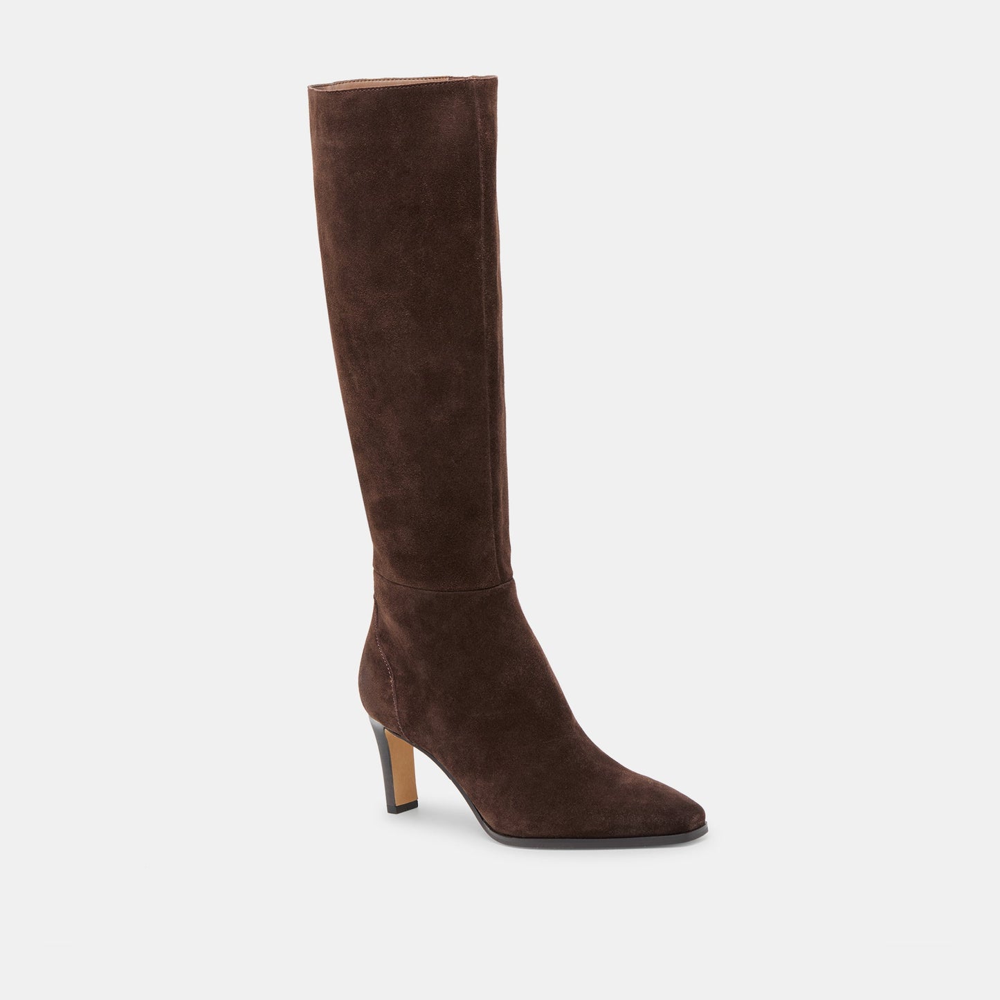 Dolce Vita Emmi Narrow Calf Dk Brown Suede Boots