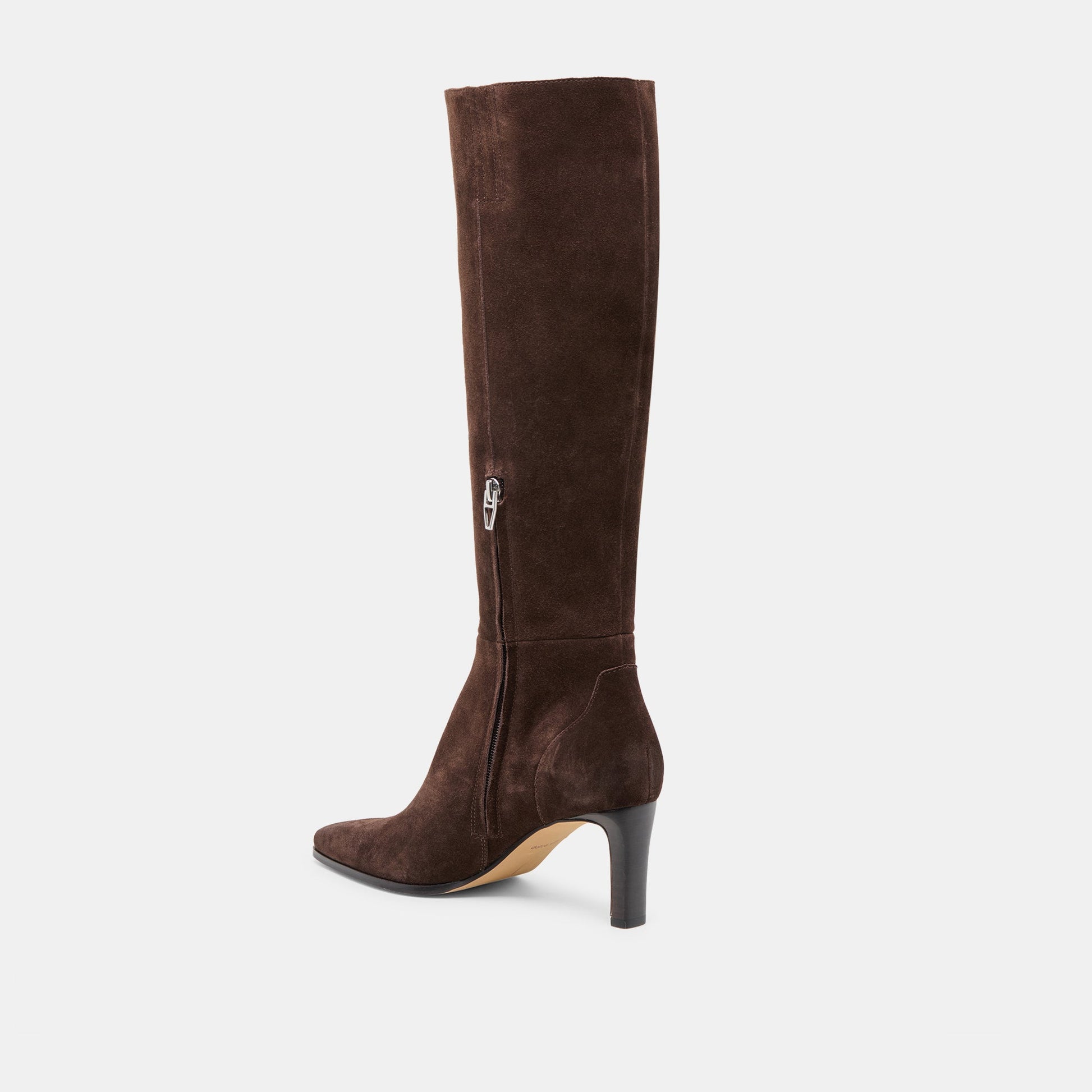 Dolce Vita Emmi Narrow Calf Dk Brown Suede Boots