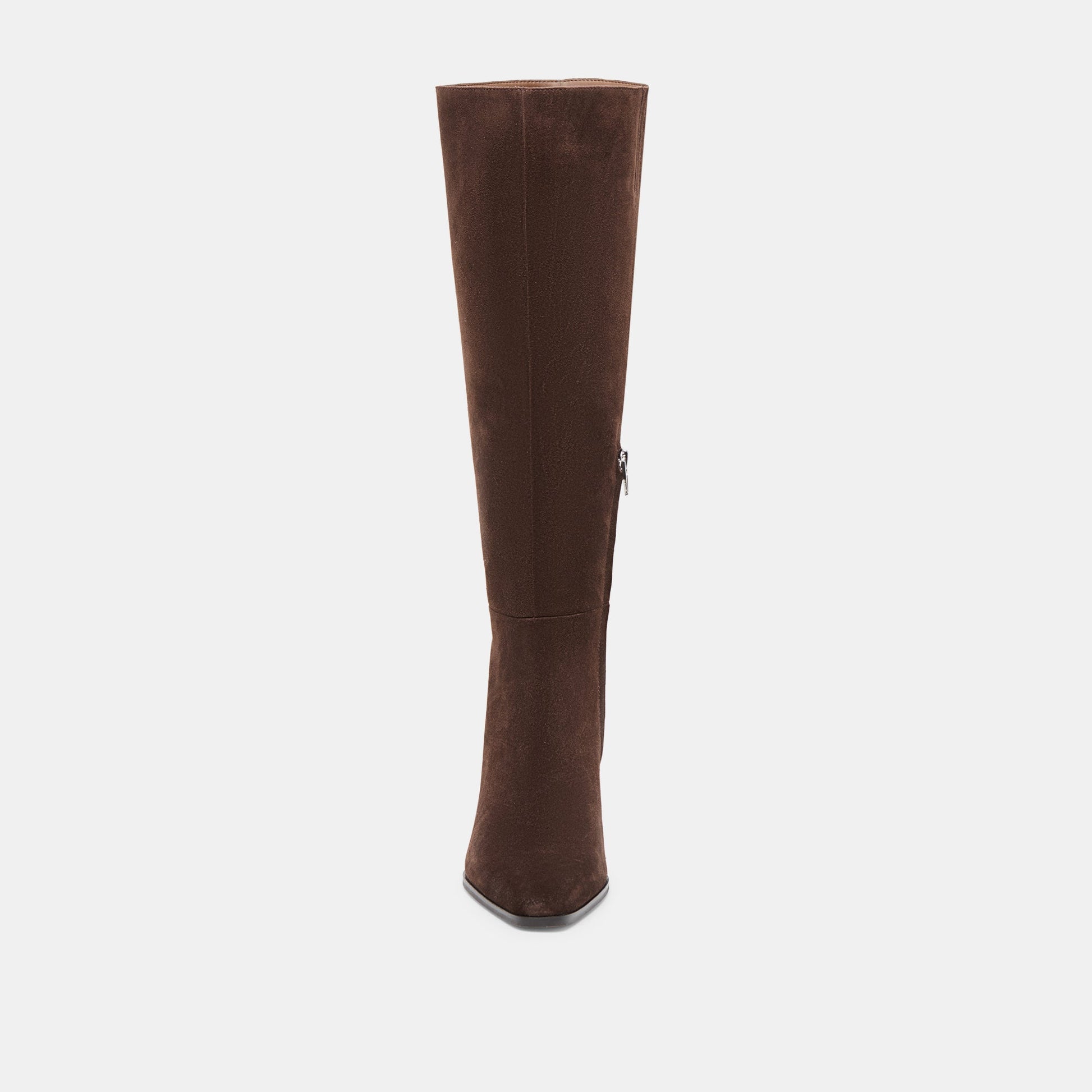 Dolce Vita Emmi Narrow Calf Dk Brown Suede Boots