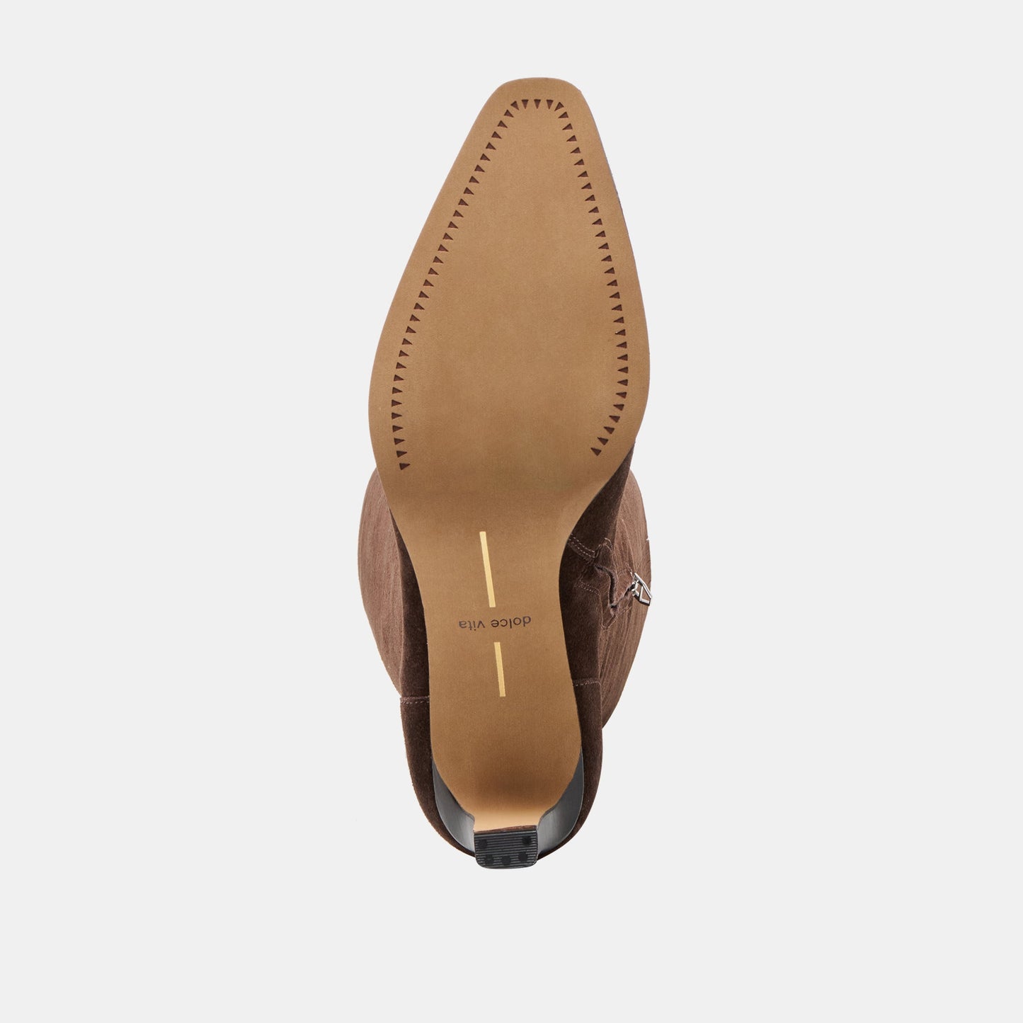 Dolce Vita Emmi Narrow Calf Dk Brown Suede Boots