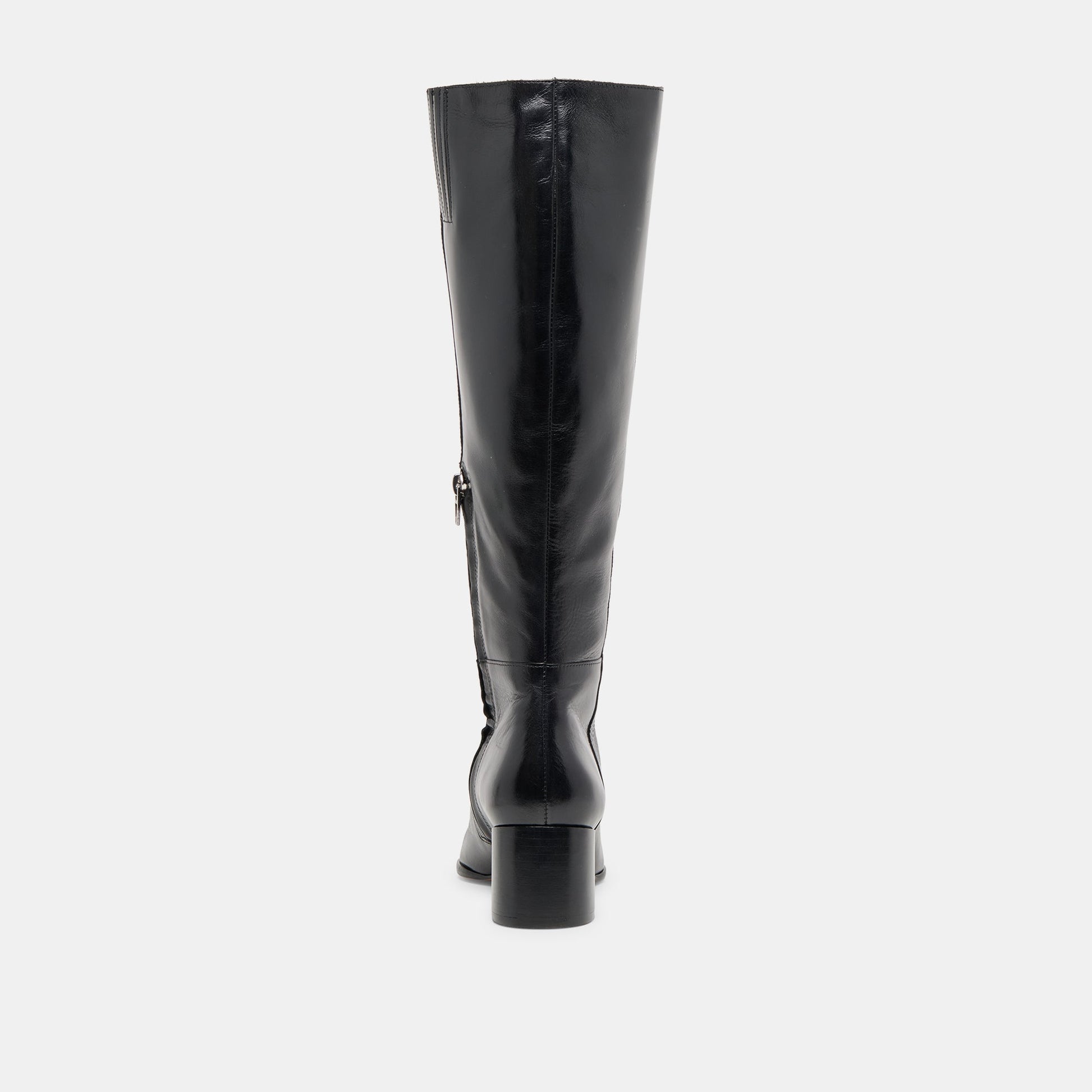 Dolce Vita Kirson Black Leather Wide Calf Boots
