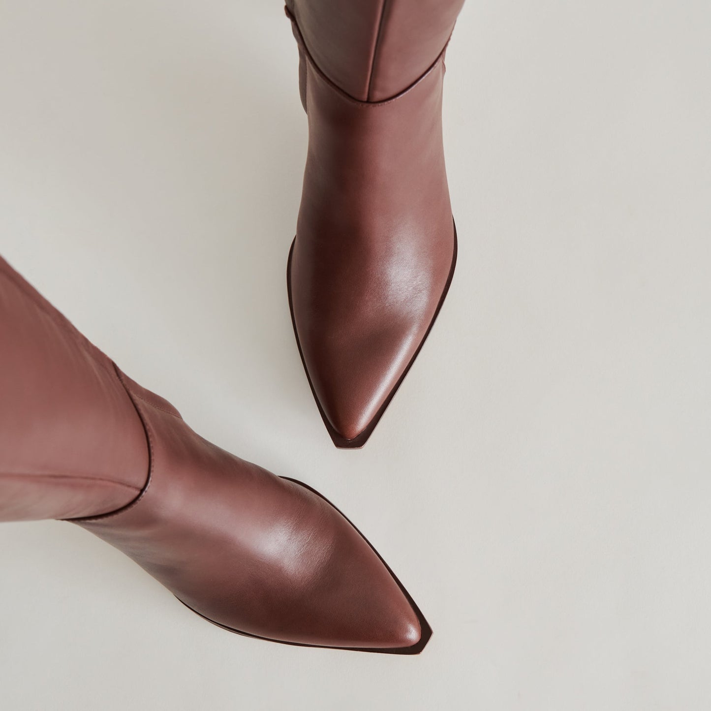 Dolce Vita Auggie Wide Calf Boots | Chocolate Leather Boots by Dolce Vita