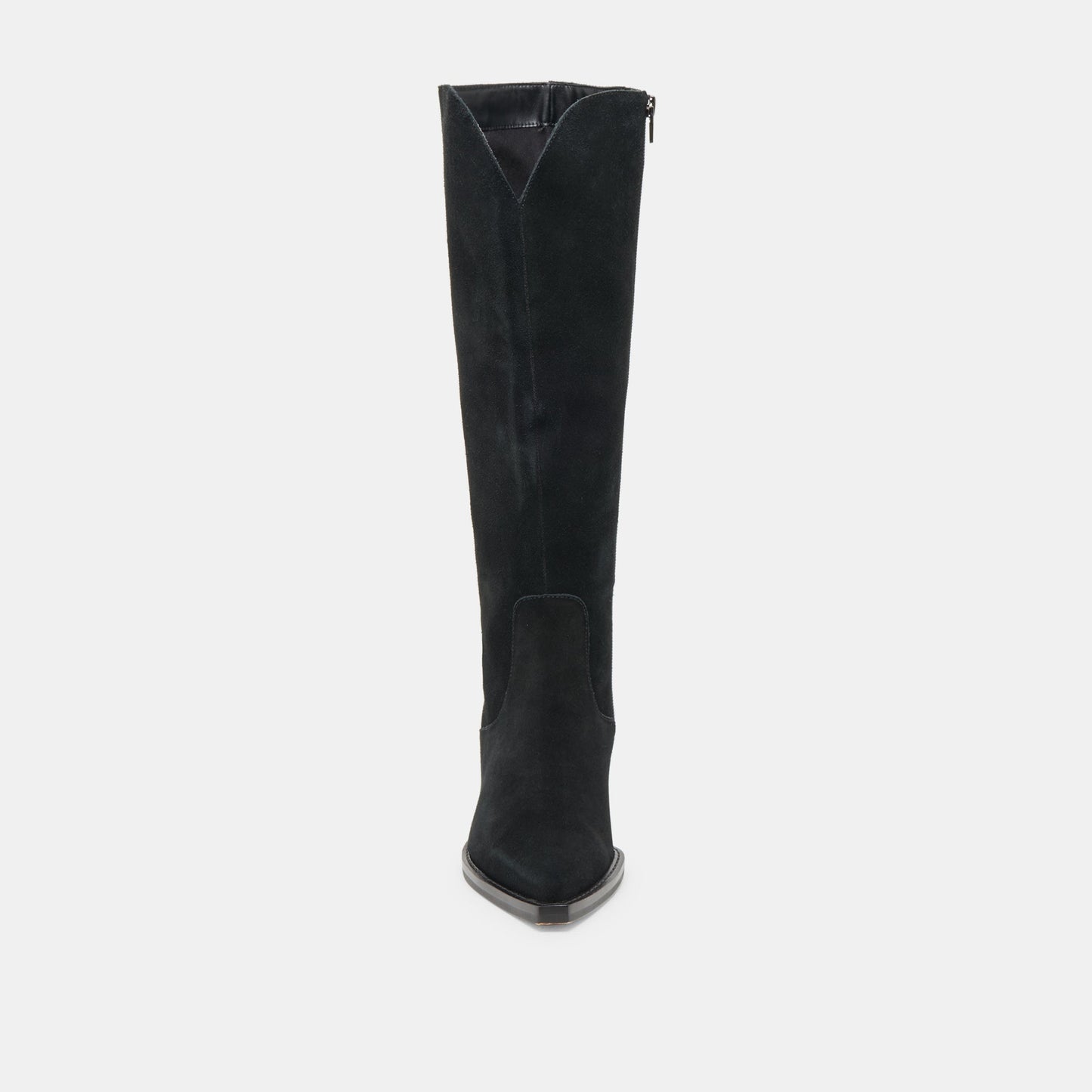 Dolce Vita RAJ Wide Calf Boots Onyx Suede | Women's Onyx Suede Knee-High Boots
 – Dolce Vita