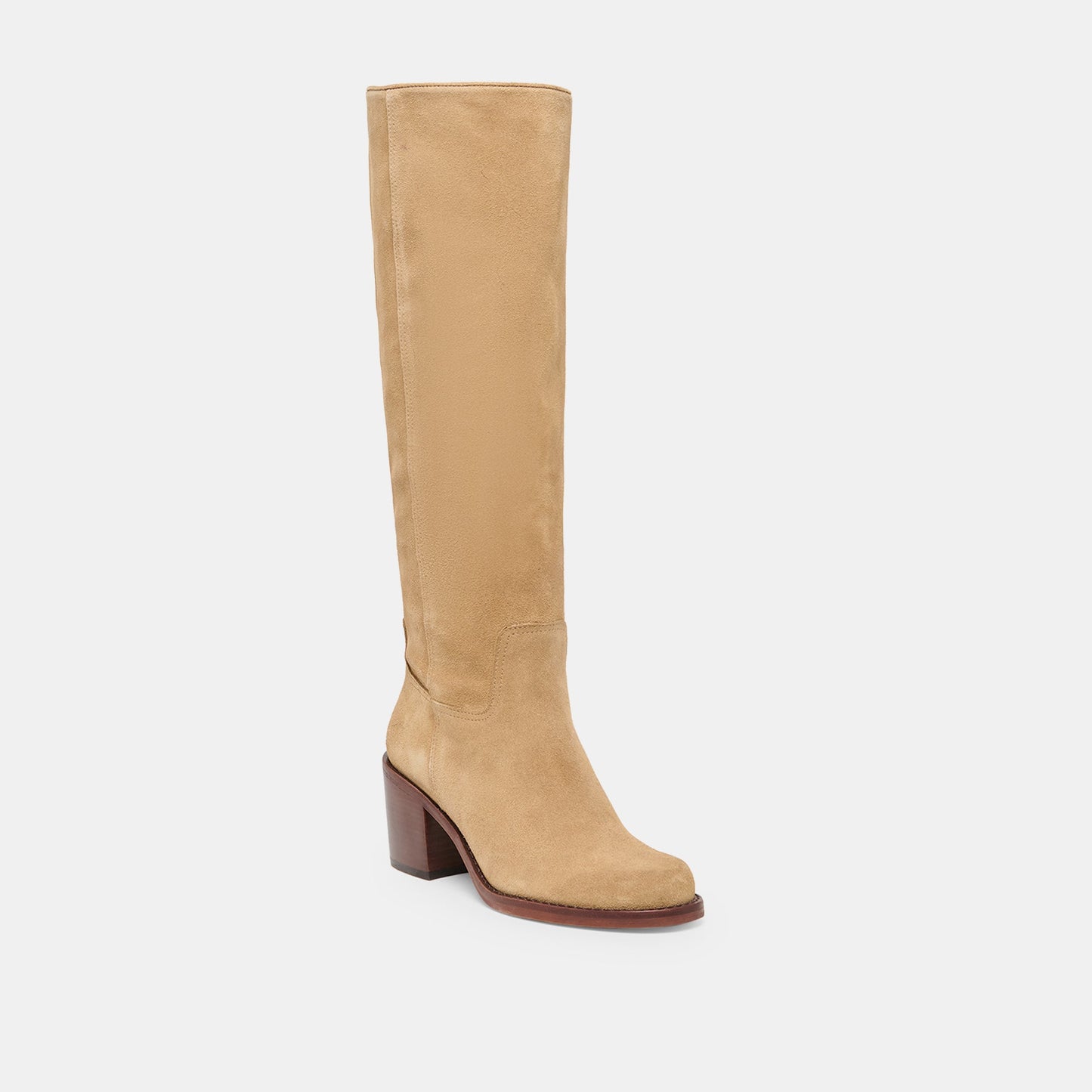 Dolce Vita Lucyle Wide Calf Dk Taupe Suede Boots