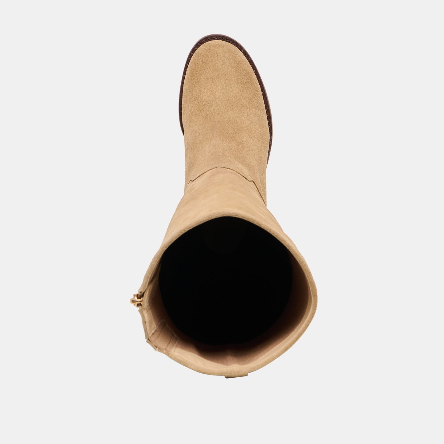 Dolce Vita Lucyle Wide Calf Dk Taupe Suede Boots