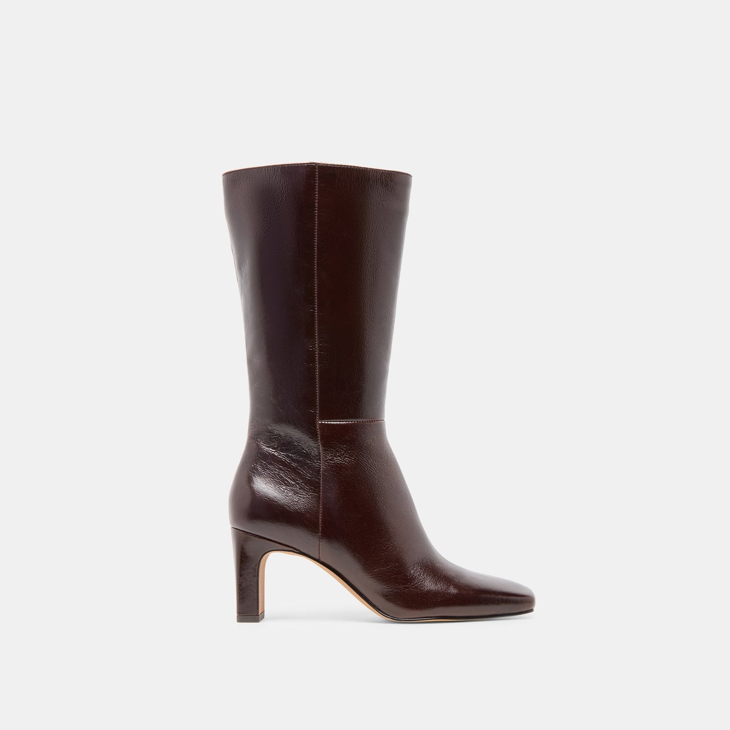 Dolce Vita Riggs Wide Calf Chocolate Leather Boots