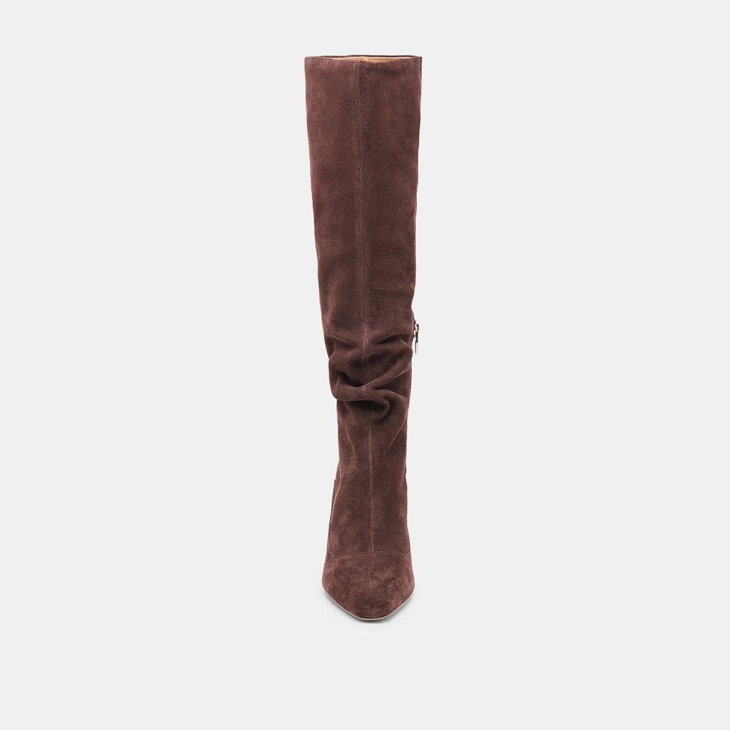 Dolce Vita Lousa Mahogany Suede Wide Calf Boots