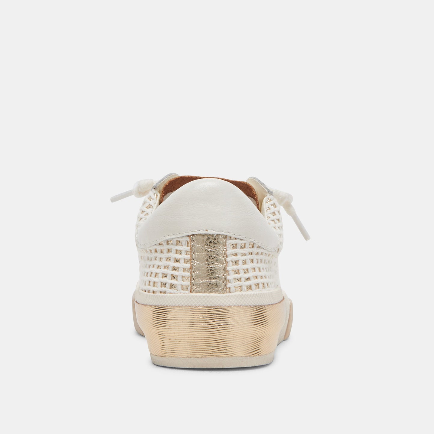 Dolce Vita ZINA SNEAKERS BONE GOLD WOVEN
 – Dolce Vita