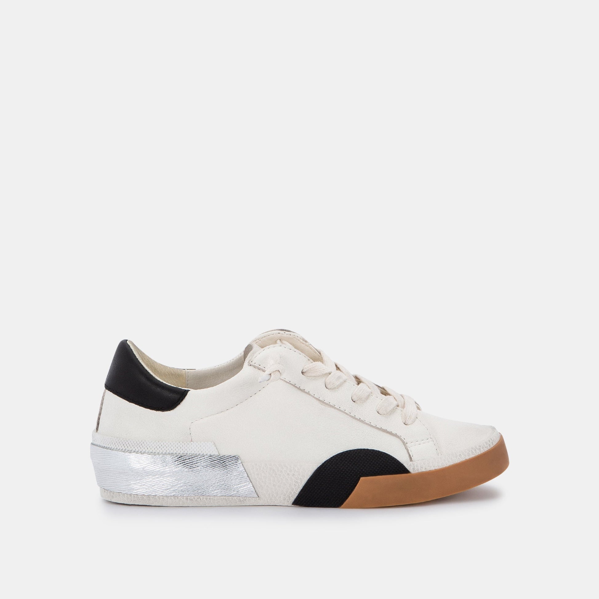 Dolce Vita ZINA SNEAKERS WHITE BLACK LEATHER
 – Dolce Vita