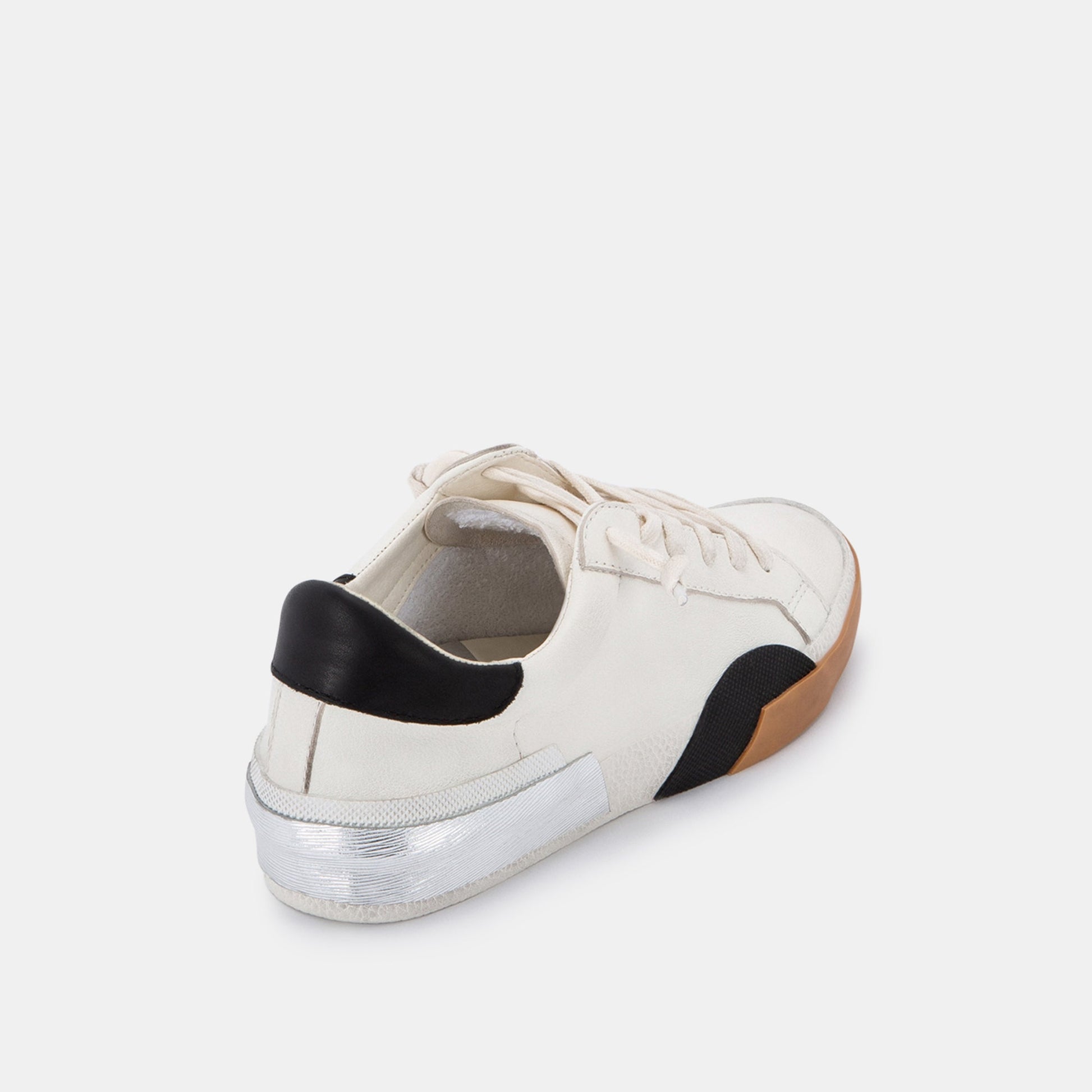 Dolce Vita ZINA SNEAKERS WHITE BLACK LEATHER
 – Dolce Vita