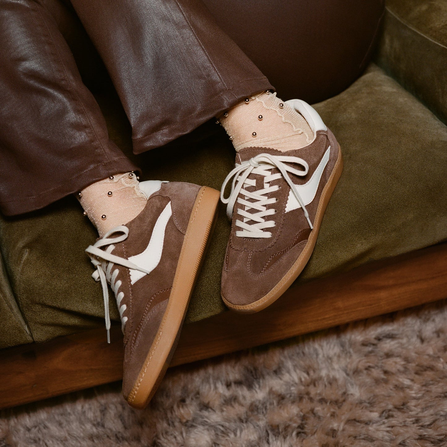 Dolce Vita NOTICE SNEAKERS DK BROWN SUEDE
 – Dolce Vita