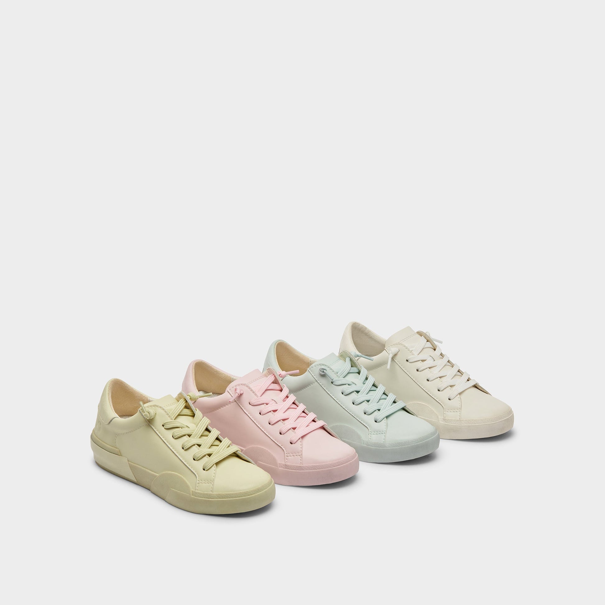 Dolce Vita Zina 306 Sneakers White Recycled Leather | White Leather Sneakers
 – Dolce Vita