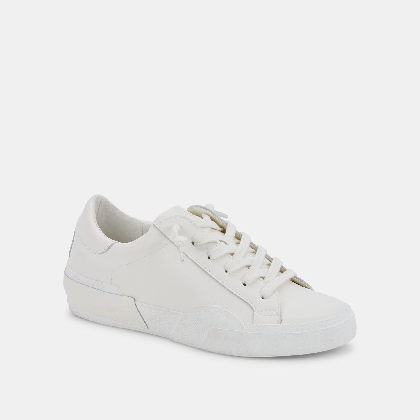 Dolce Vita Zina 306 Sneakers White Recycled Leather | White Leather Sneakers
 – Dolce Vita