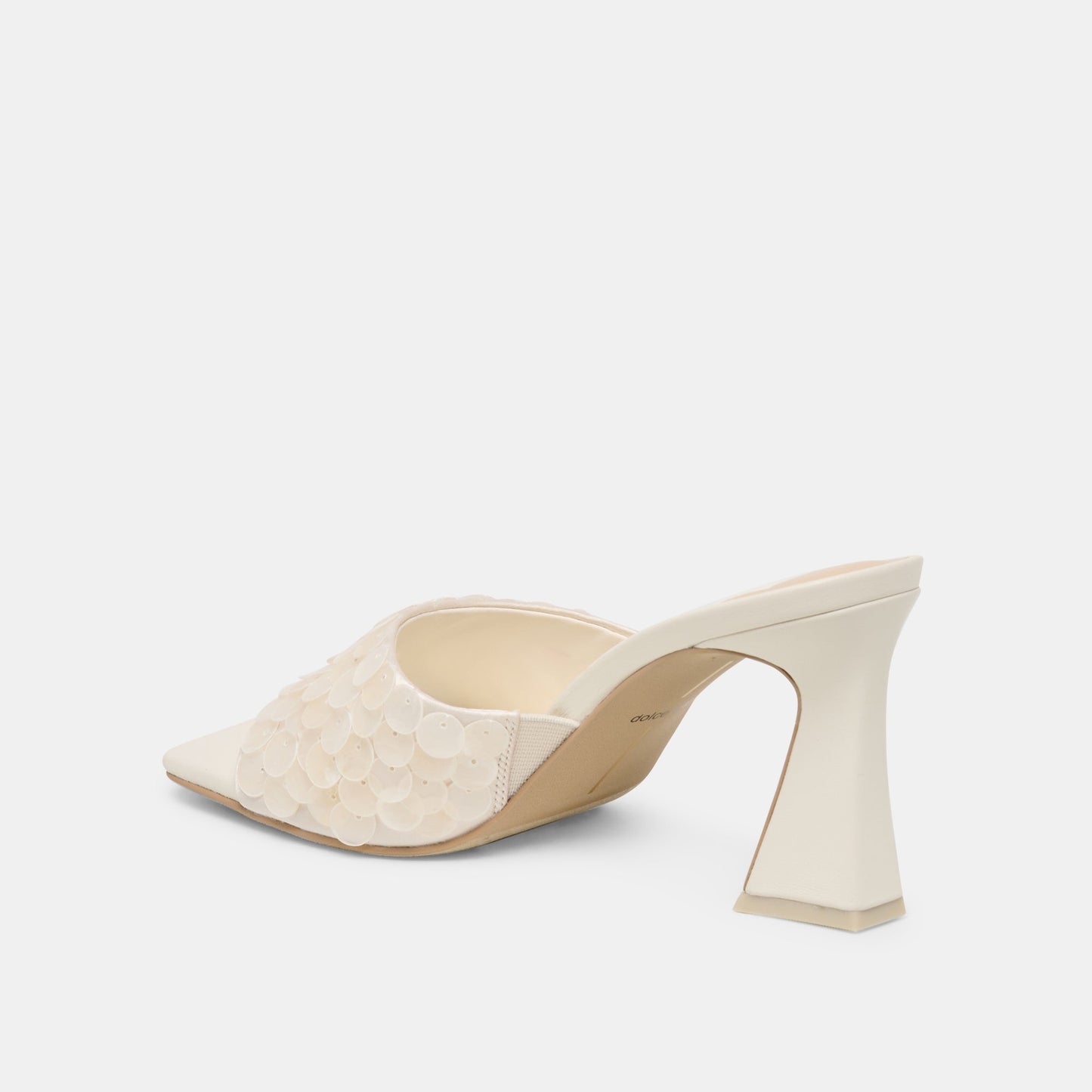 Dolce Vita Nandy Confetti Ivory Sequin Heels