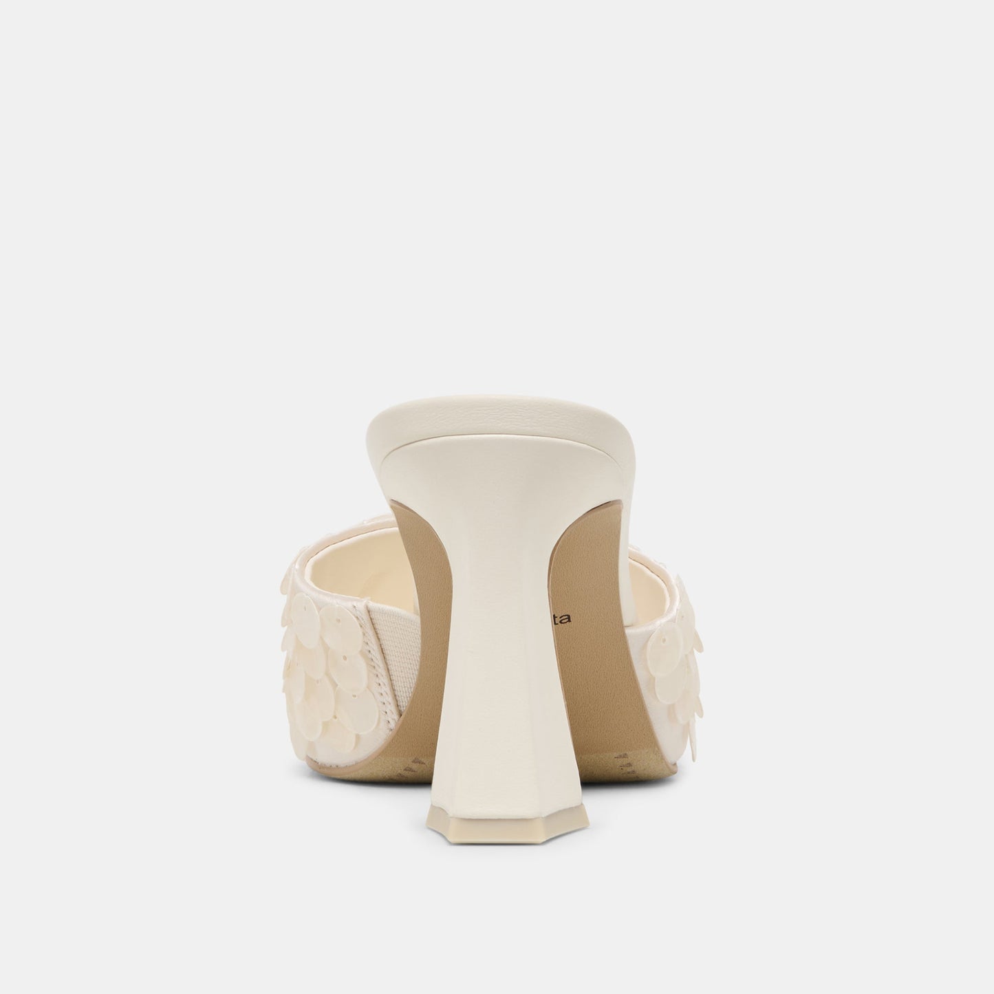 Dolce Vita Nandy Confetti Ivory Sequin Heels