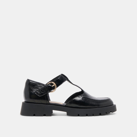 Dolce Vita EMILIO FLATS MIDNIGHT CRINKLE PATENT LEATHER
 – Dolce Vita