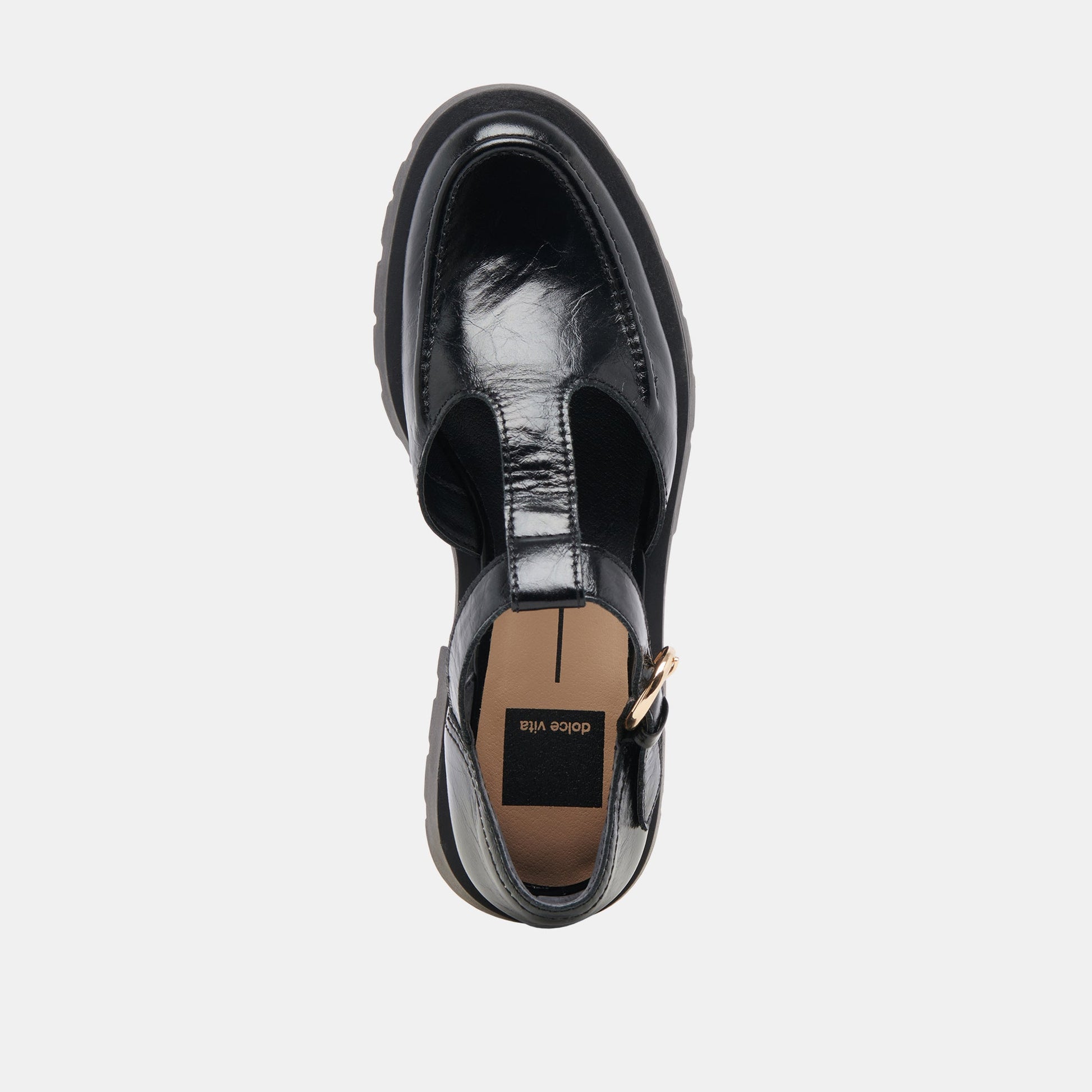 Dolce Vita EMILIO FLATS MIDNIGHT CRINKLE PATENT LEATHER
 – Dolce Vita