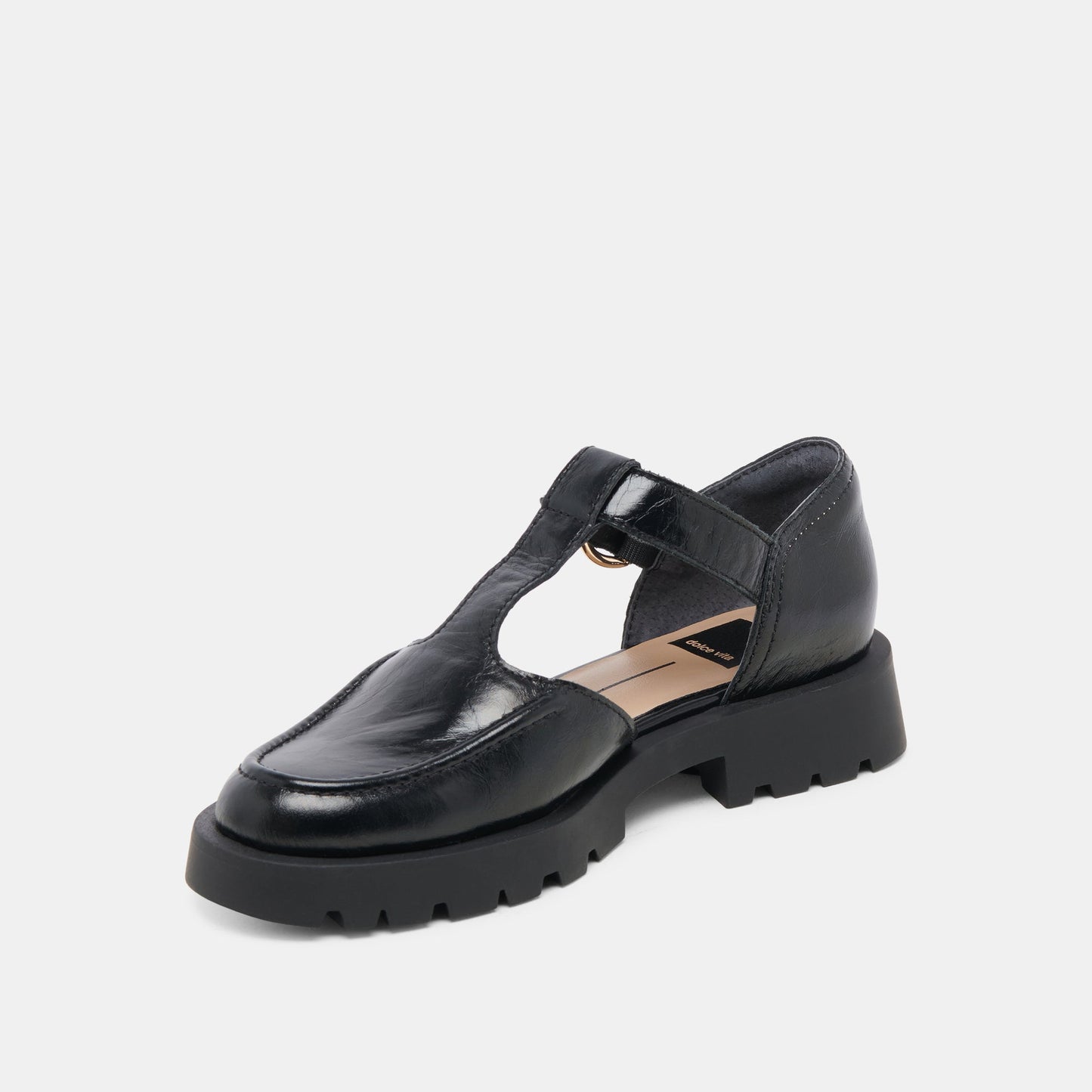 Dolce Vita EMILIO FLATS MIDNIGHT CRINKLE PATENT LEATHER
 – Dolce Vita