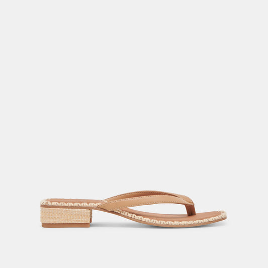 Dolce Vita BARTY SANDALS LIGHT TAN LEATHER
 – Dolce Vita
