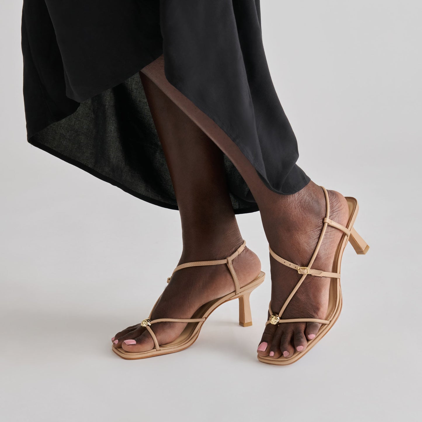Dolce Vita Mylee Light Tan Leather Heels