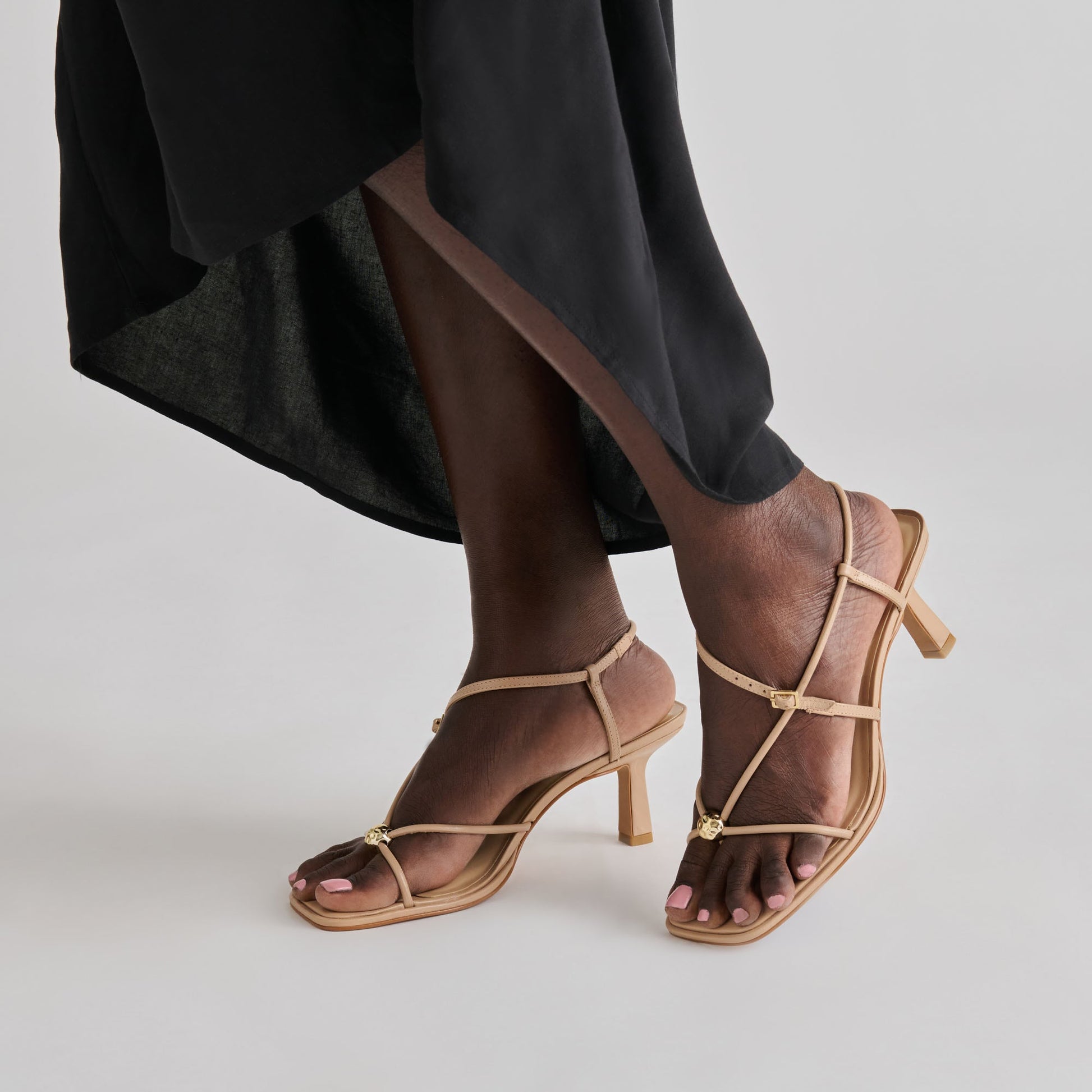 Dolce Vita Mylee Light Tan Leather Heels