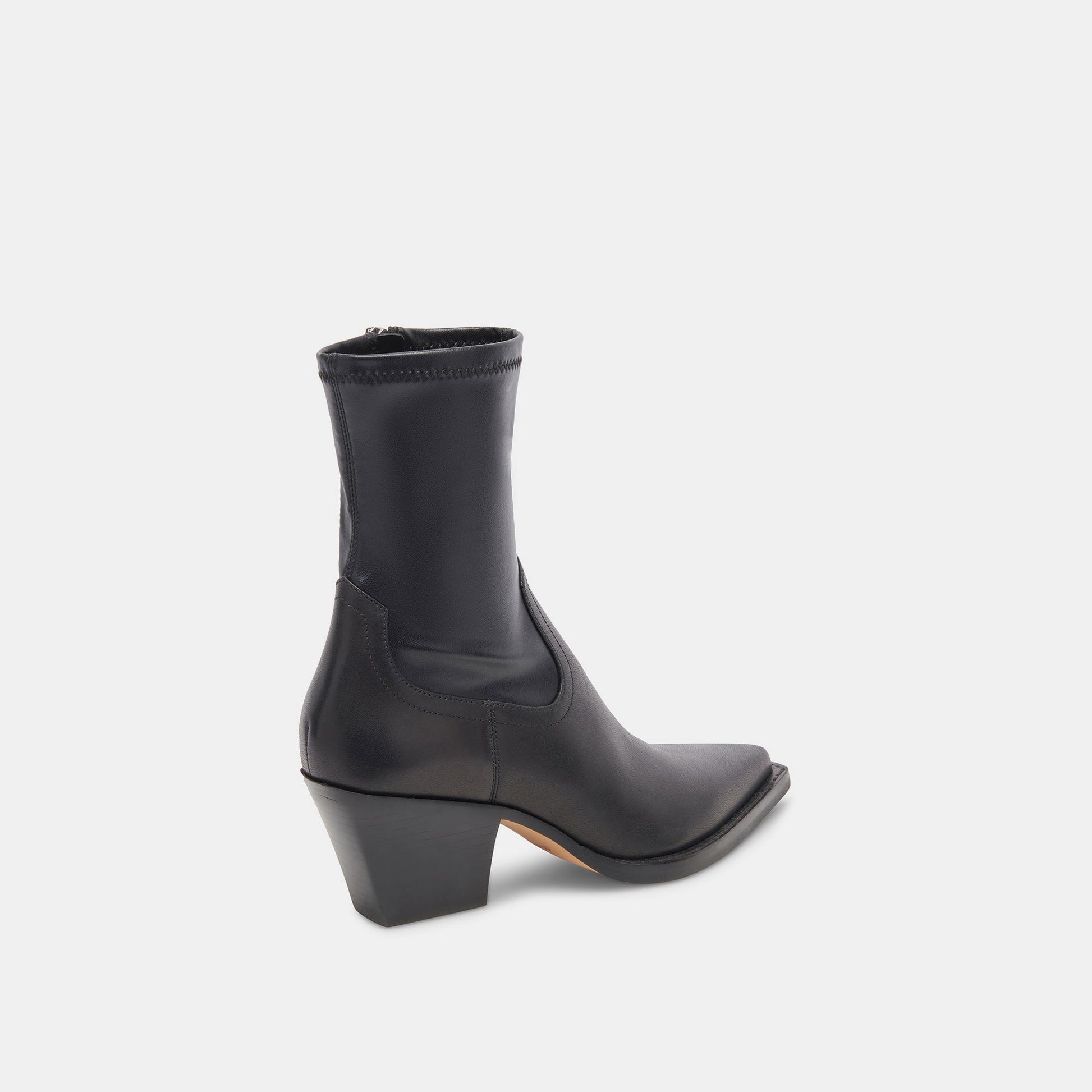 Dolce Vita Rutger Boots Black Leather | Women's Black Leather Mid-Ankle Boots
 – Dolce Vita