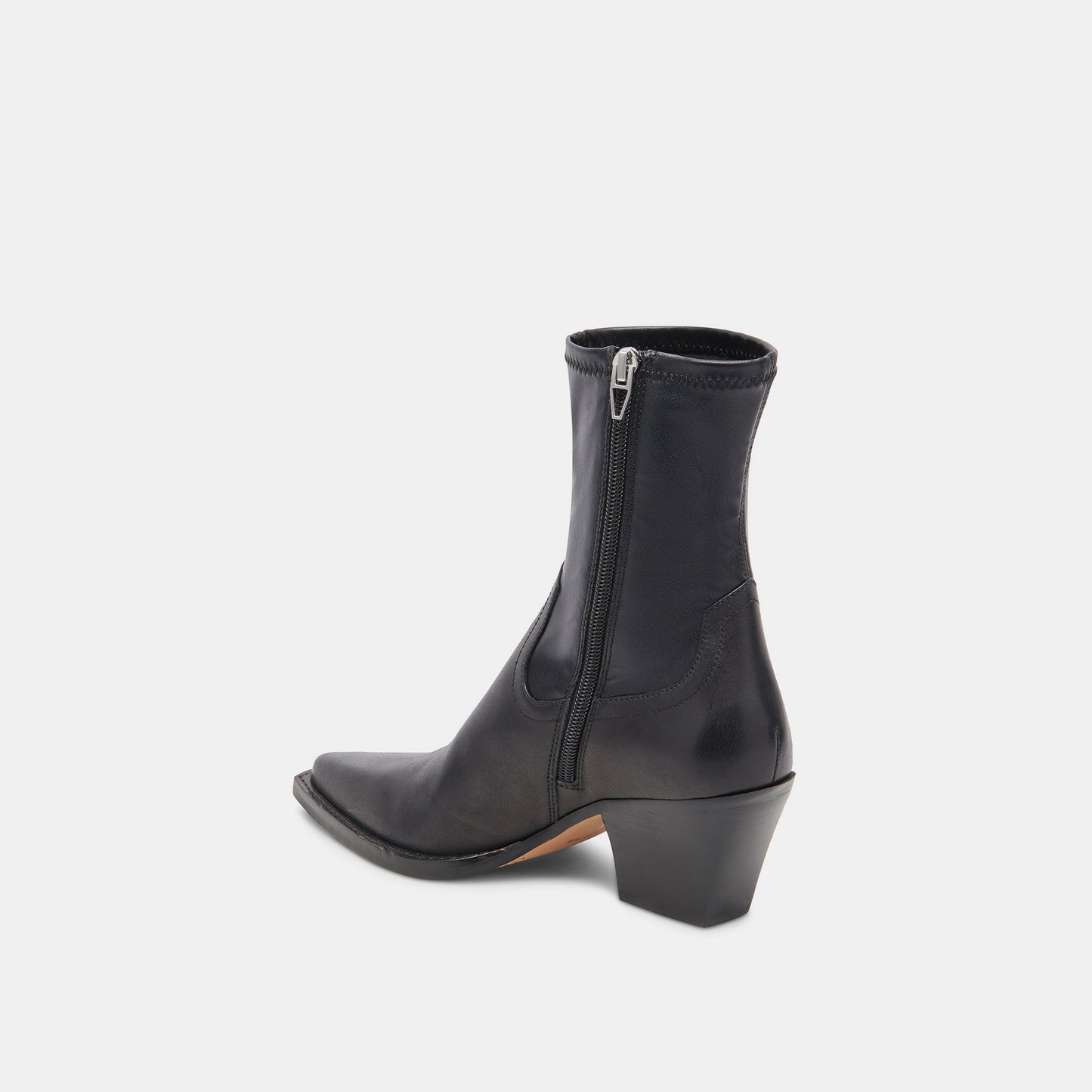 Dolce Vita Rutger Boots Black Leather | Women's Black Leather Mid-Ankle Boots
 – Dolce Vita