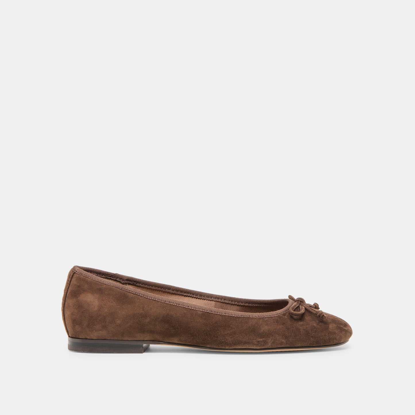 Dolce Vita Ritla Dk Brown Suede Ballet Flats