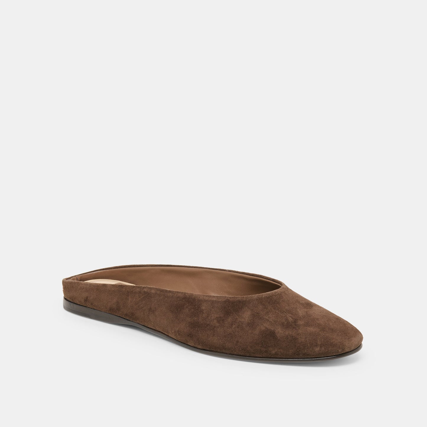 Dolce Vita Eila Dk Brown Suede Flats