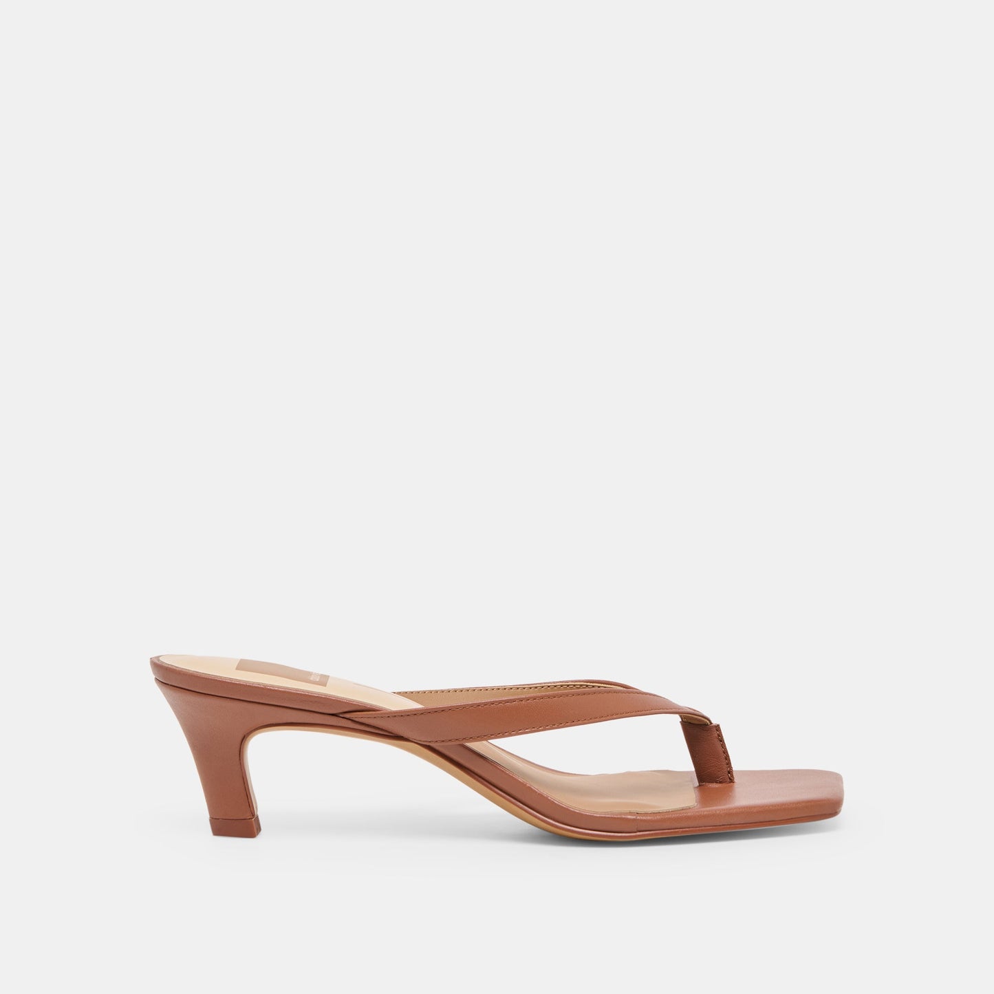 Dolce Vita Ramia Cognac Leather Heels