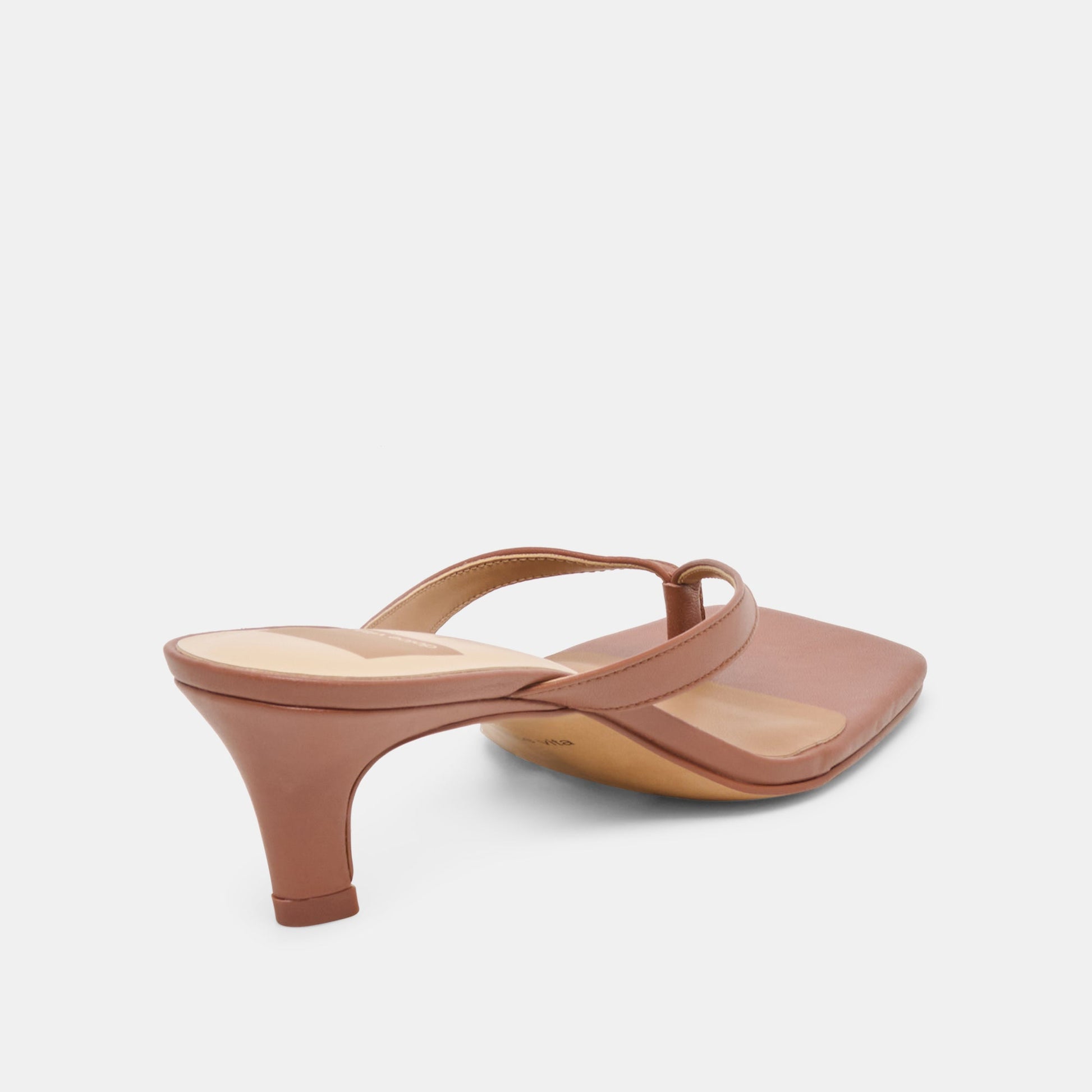 Dolce Vita Ramia Cognac Leather Heels