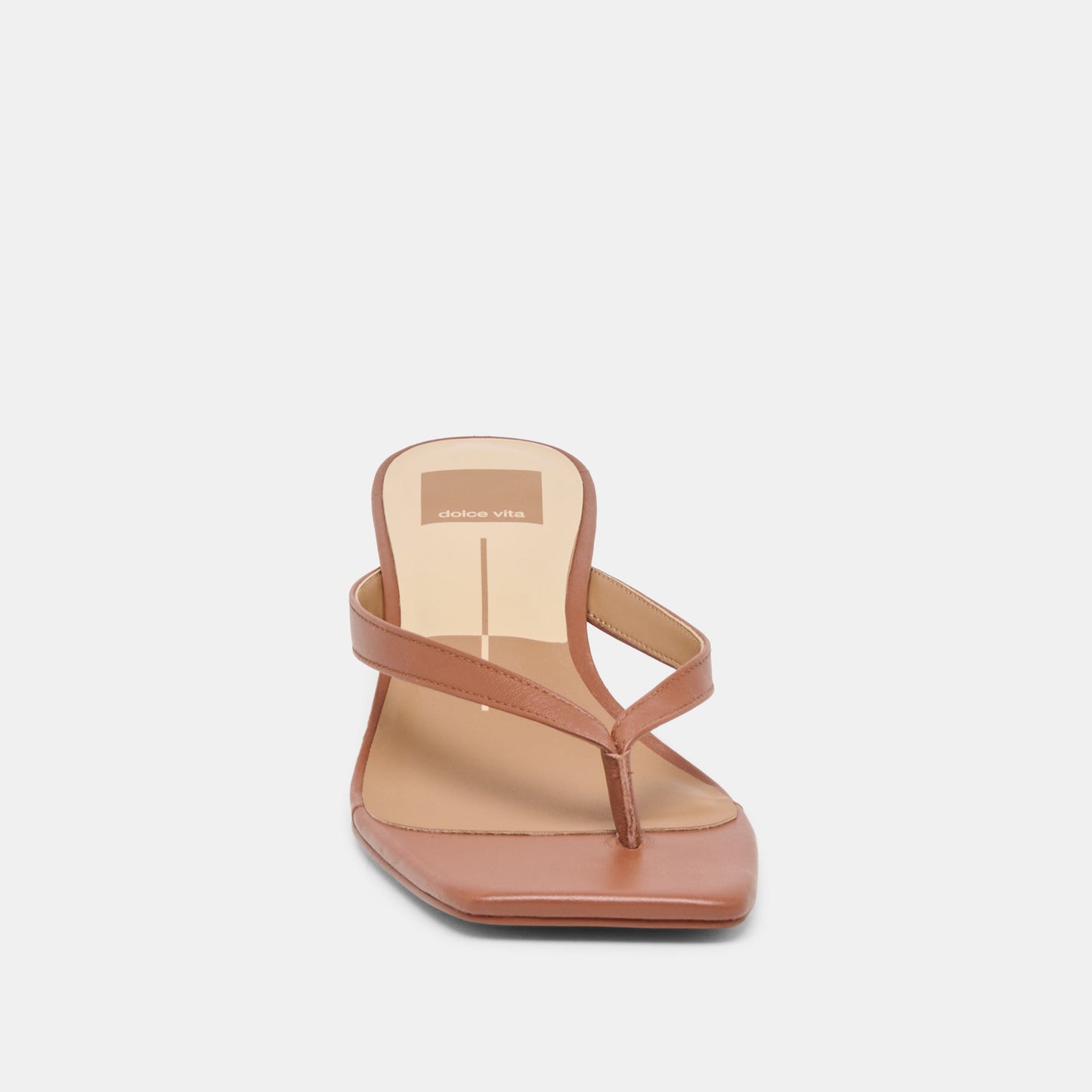 Dolce Vita Ramia Cognac Leather Heels